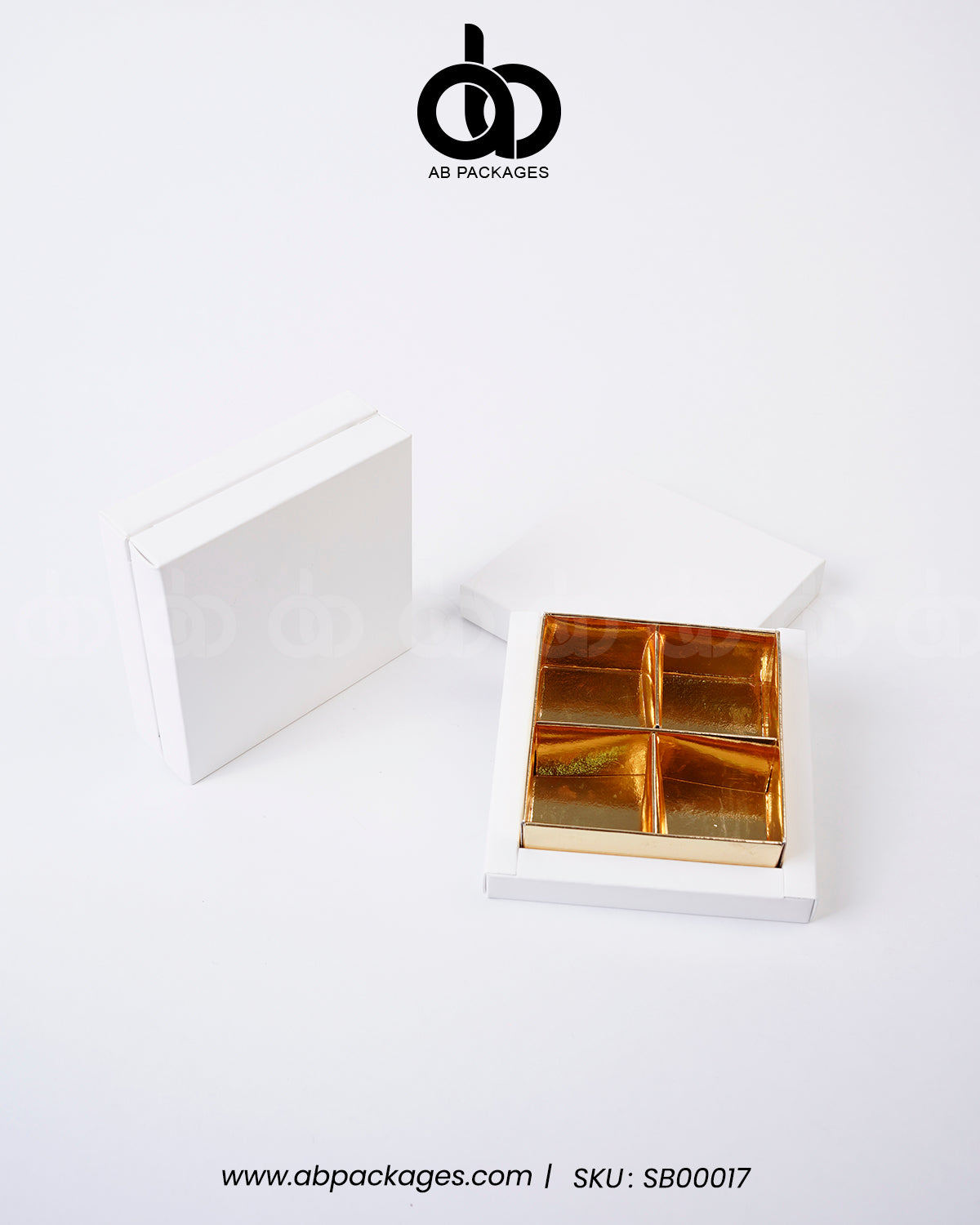 Choco Palette Elegant Four Section Box