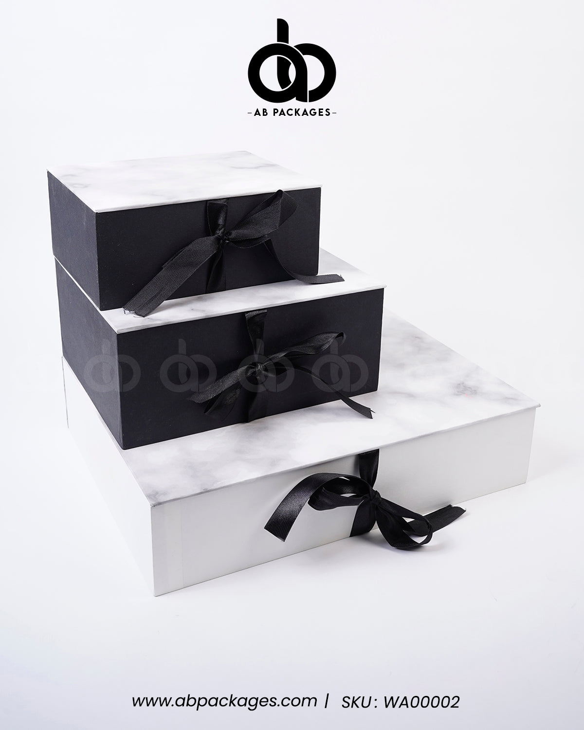 Memorable Wooden Marble Style Gift Box