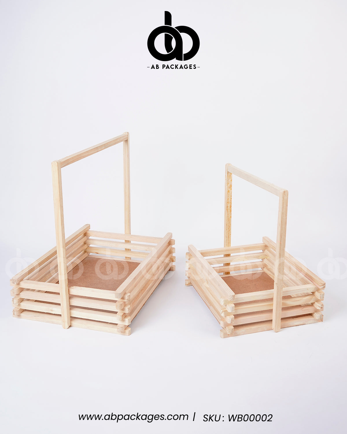 Traditional Bamboo Wooden Basket