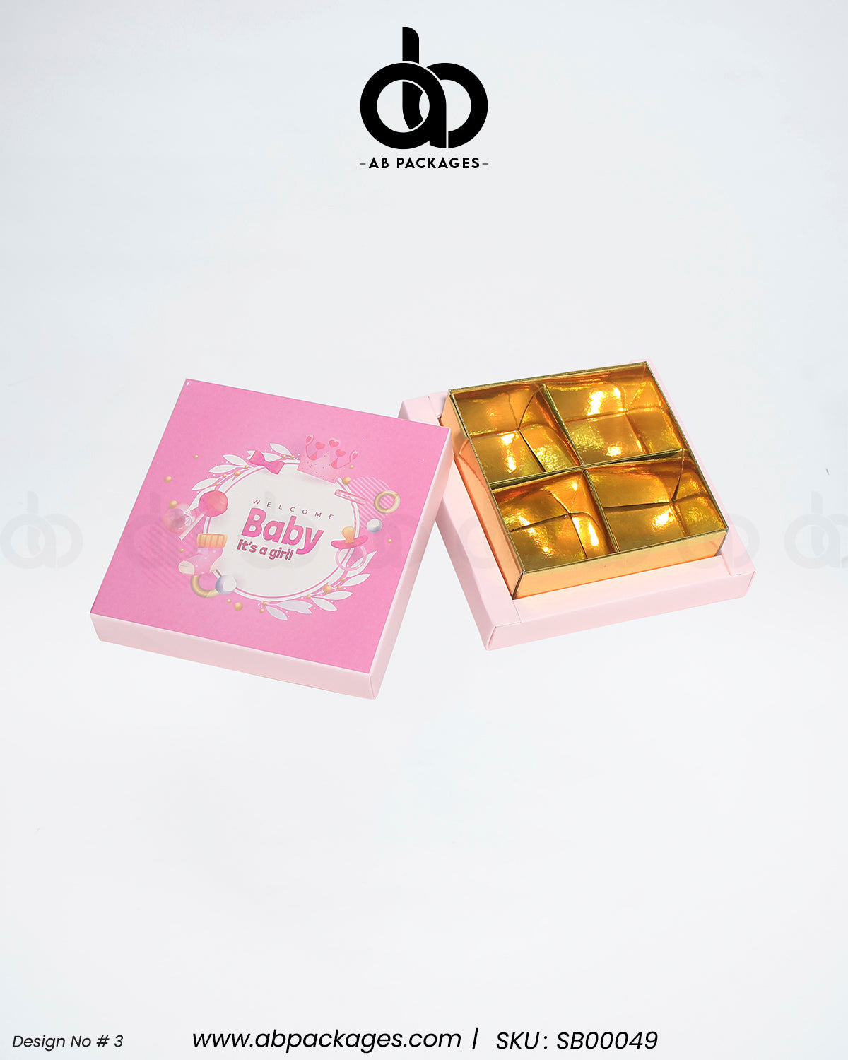 Pink Petals Baby Gift Box