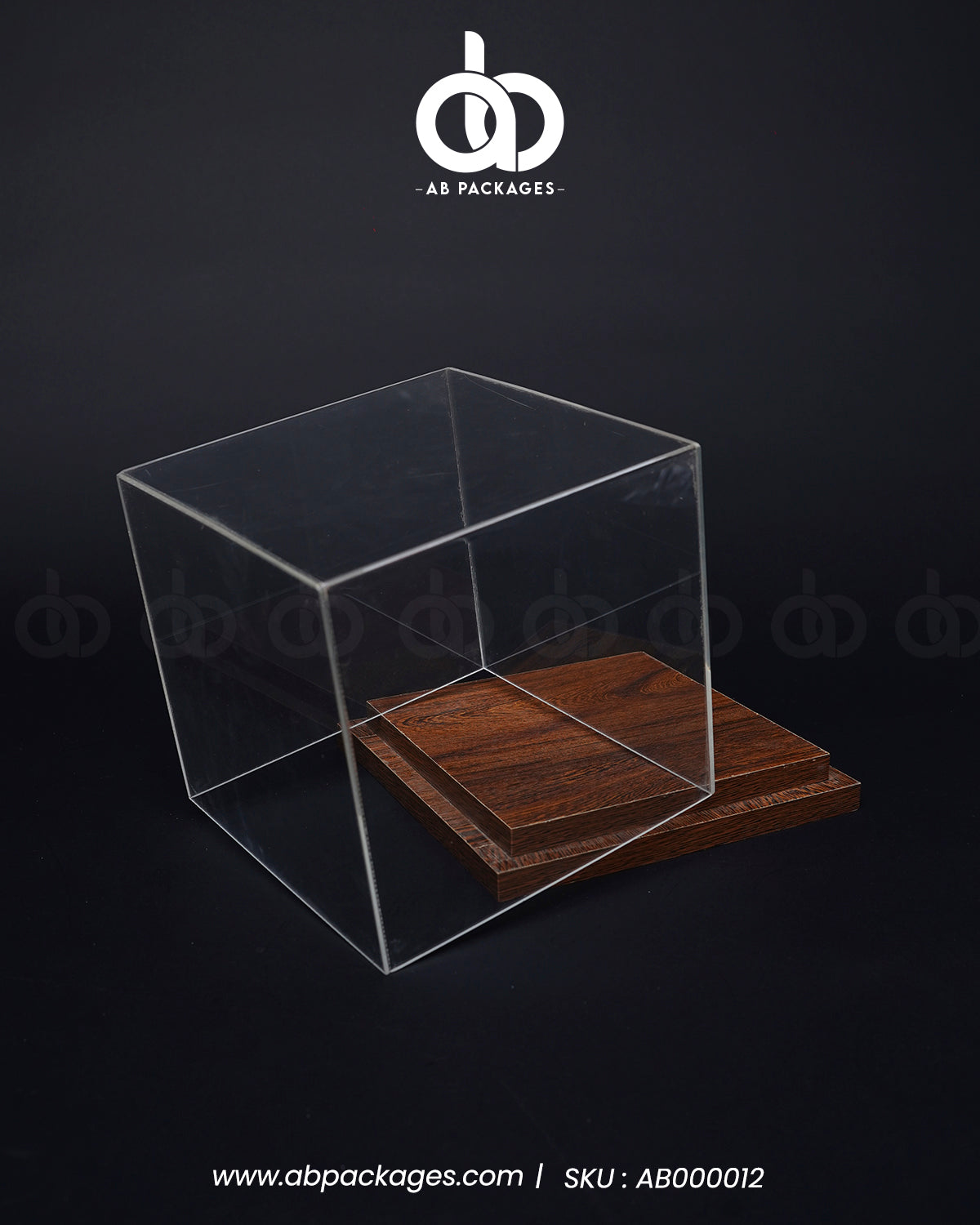 Modern Geometric Display Box