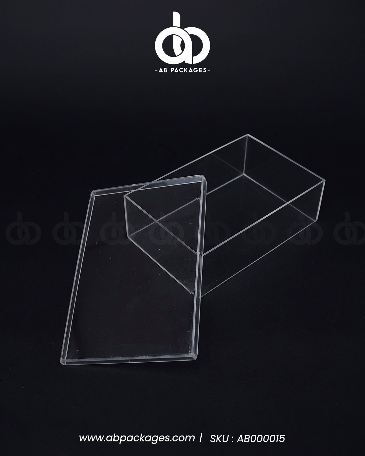 Minimalist Acrylic Storage Box – AB PACKAGES