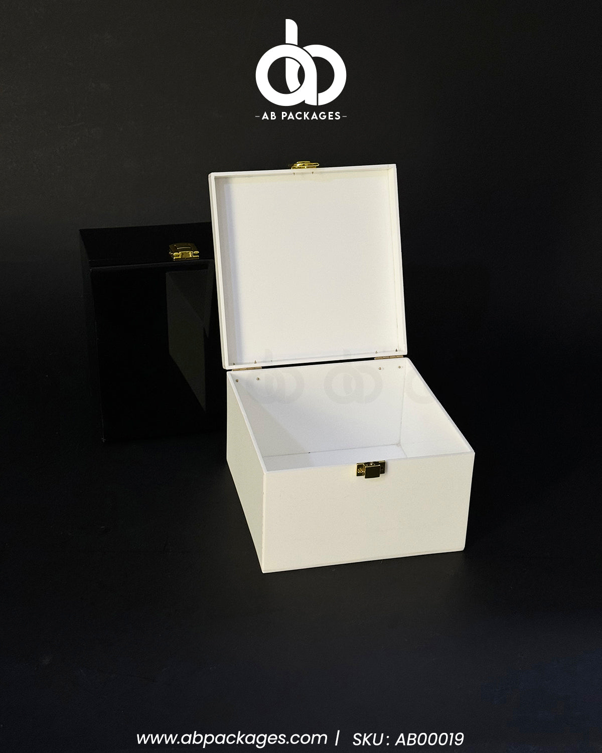 Luxury Signature Acrylic Storage Box