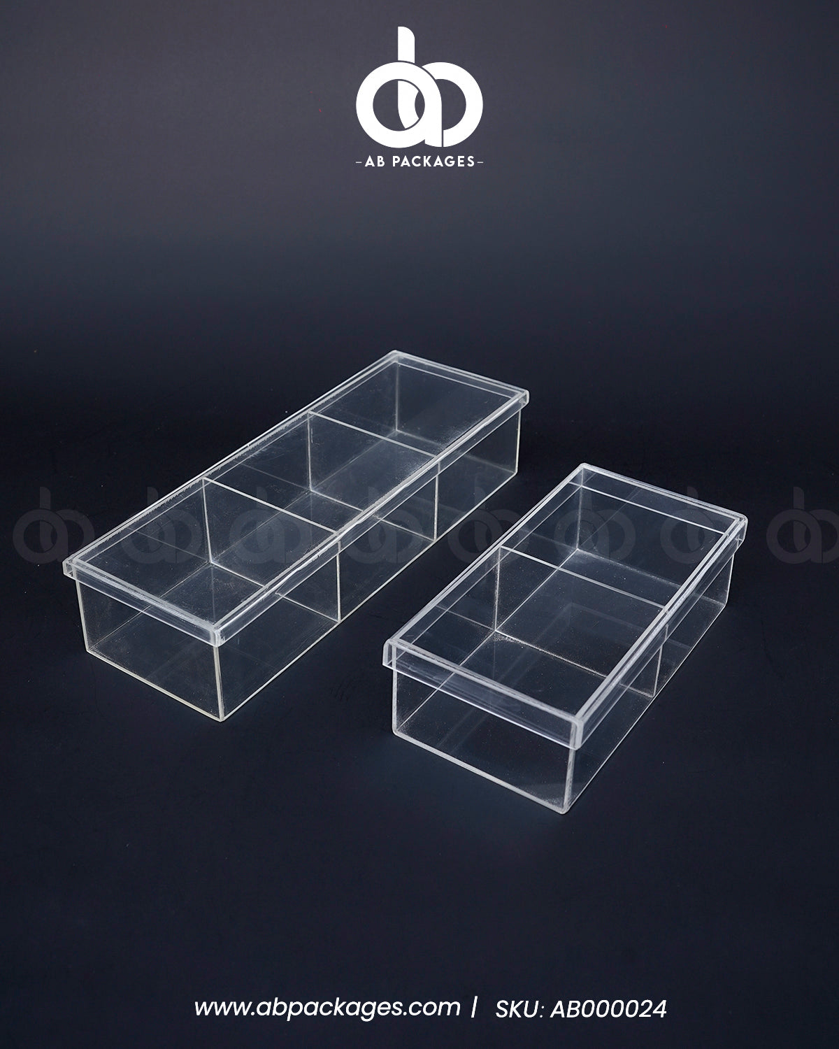 Acrylic Cupcake Display Portion Box