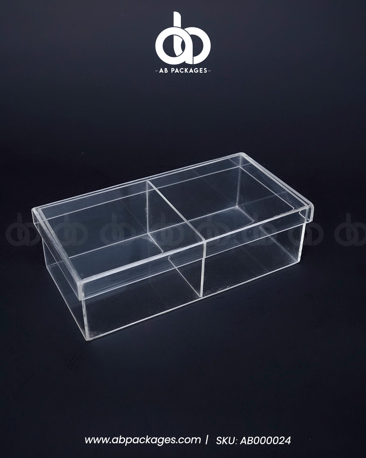 Acrylic Cupcake Display Portion Box