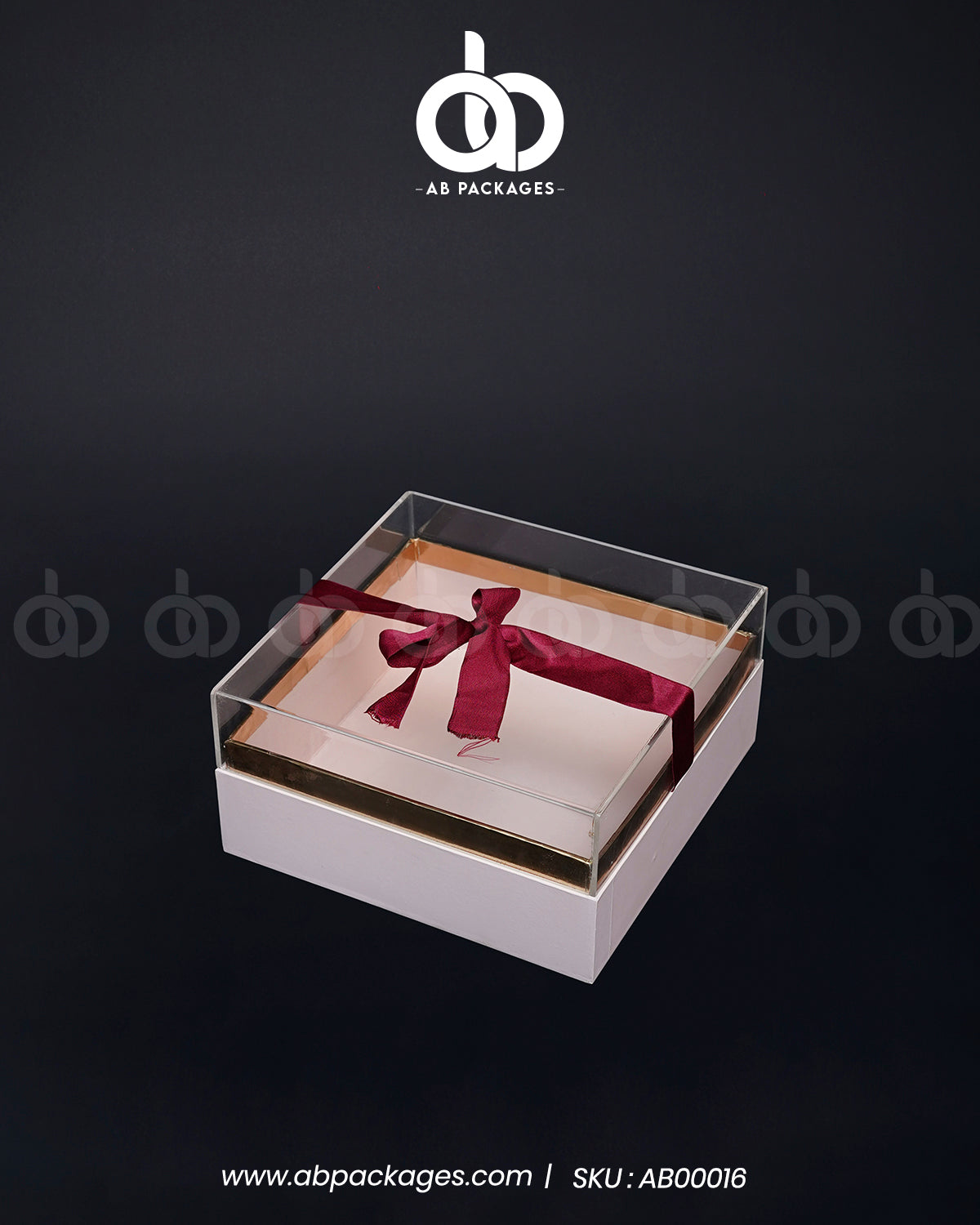 Lavishness Clear Acrylic Box