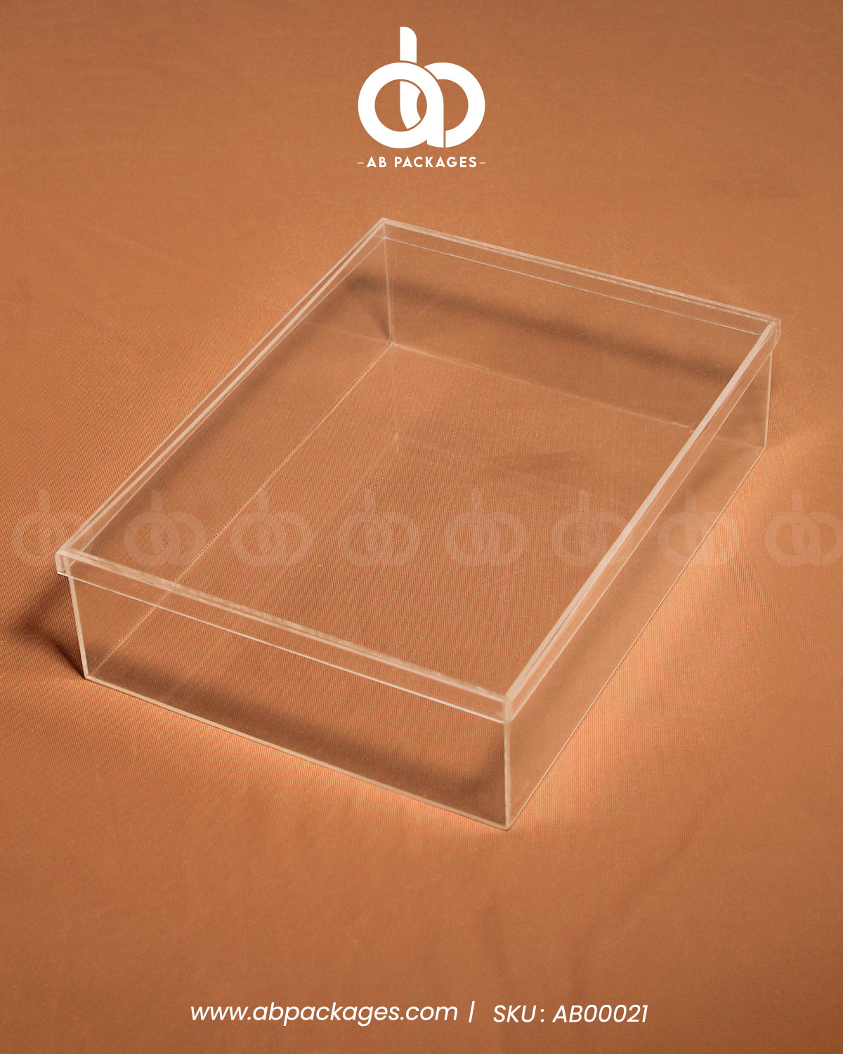 Acrylic Square Storage Container