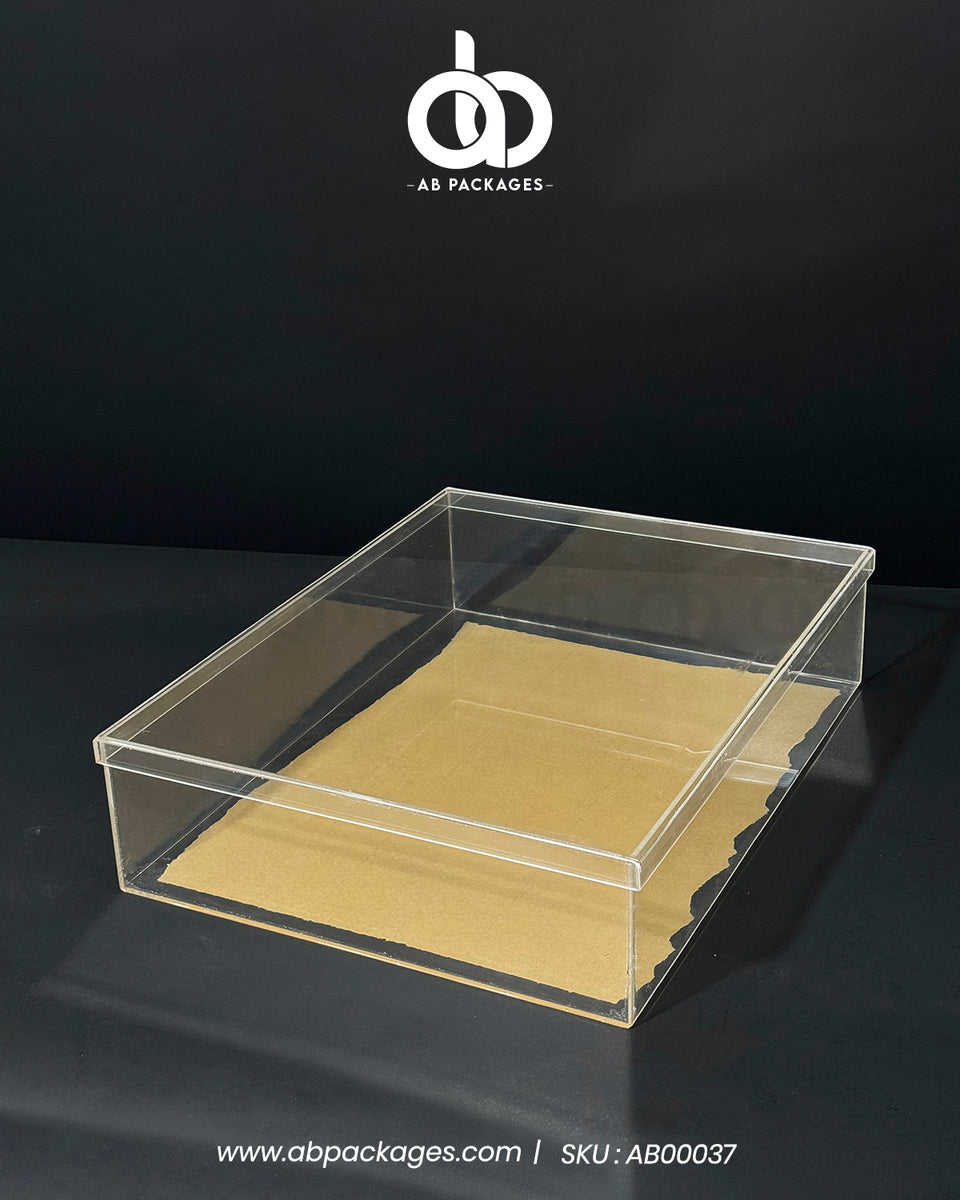 CrystalView Acrylic Top & Bottom Box – AB PACKAGES