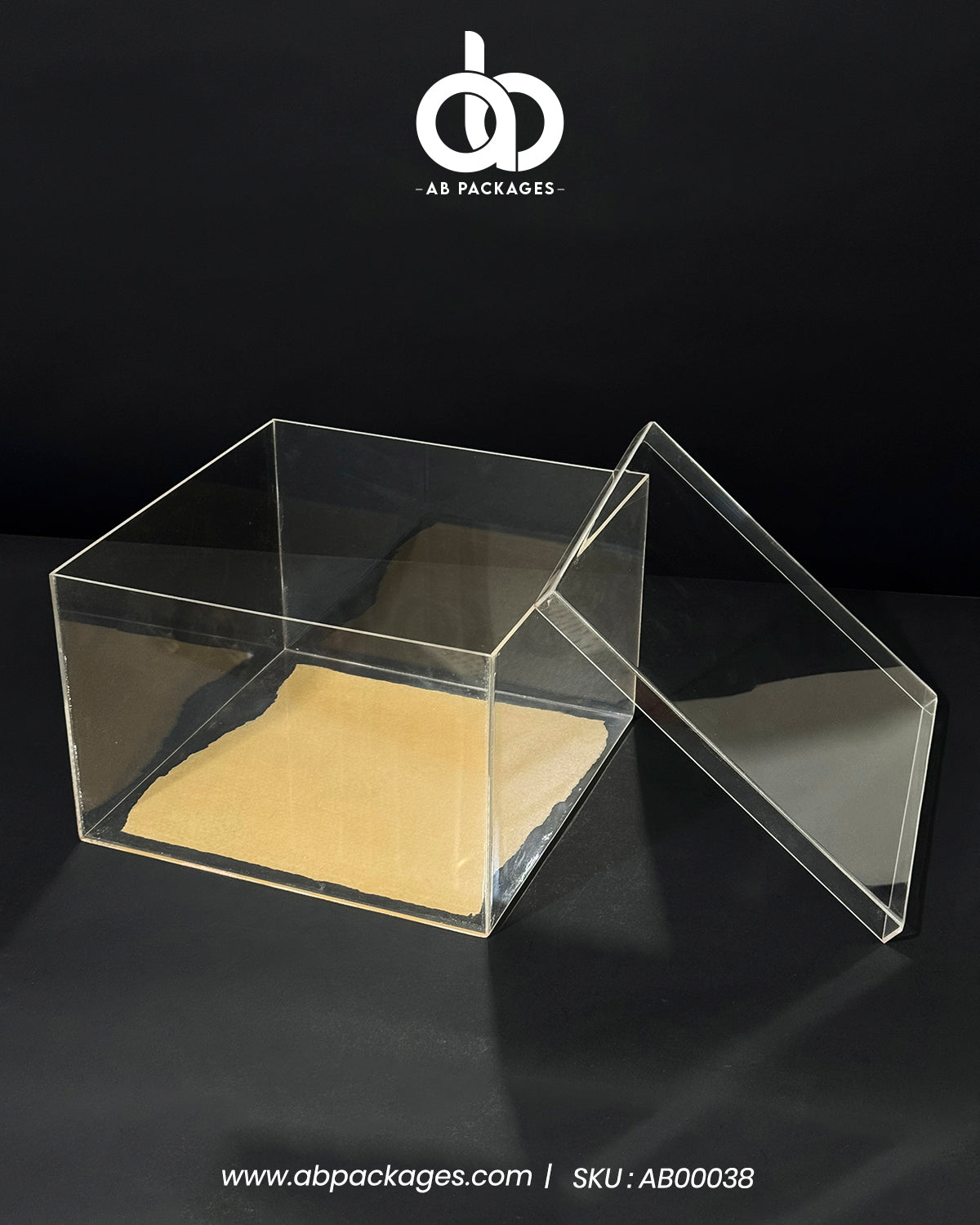 Premium Clear Acrylic Top & Bottom Box