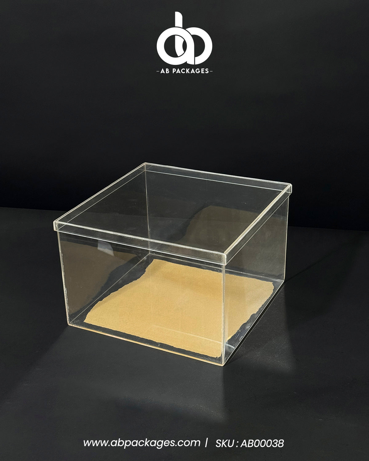 Premium Clear Acrylic Top & Bottom Box