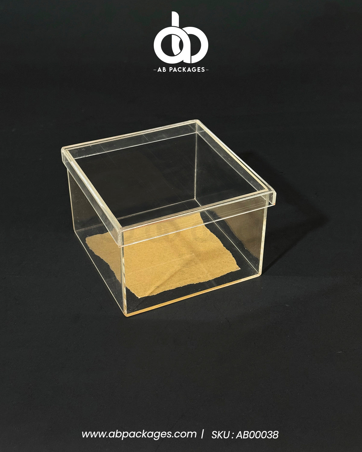 Premium Clear Acrylic Top & Bottom Box