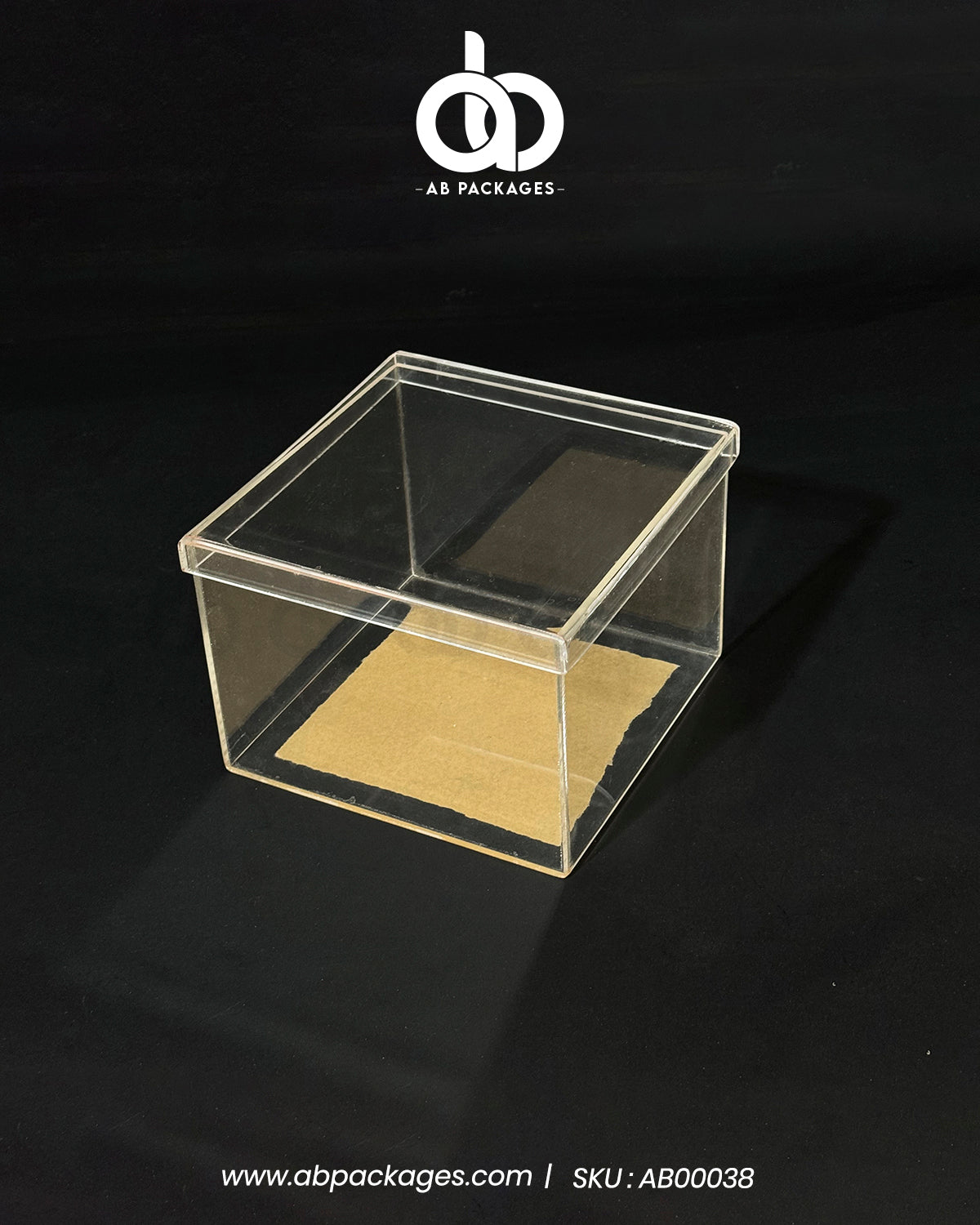Premium Clear Acrylic Top & Bottom Box