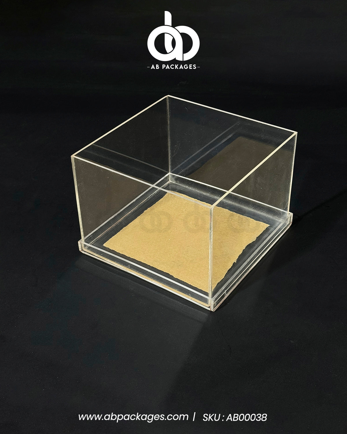 Premium Clear Acrylic Top & Bottom Box