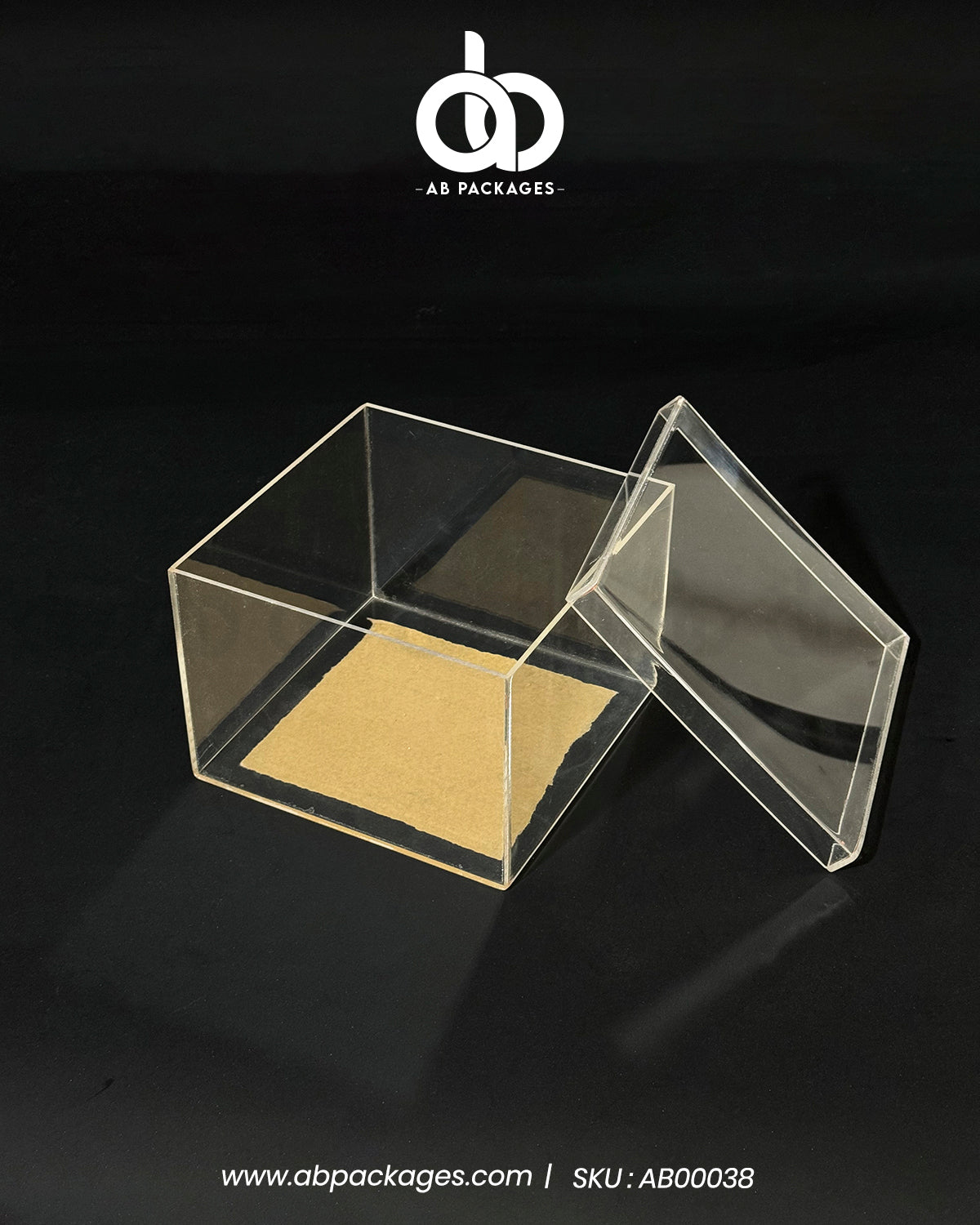 Premium Clear Acrylic Top & Bottom Box