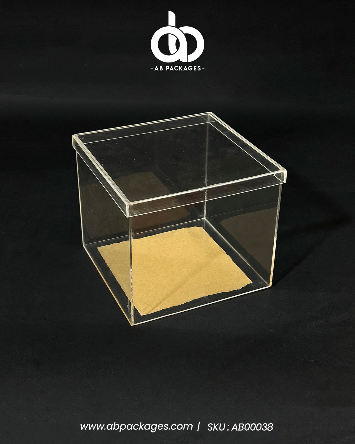 Premium Clear Acrylic Top & Bottom Box