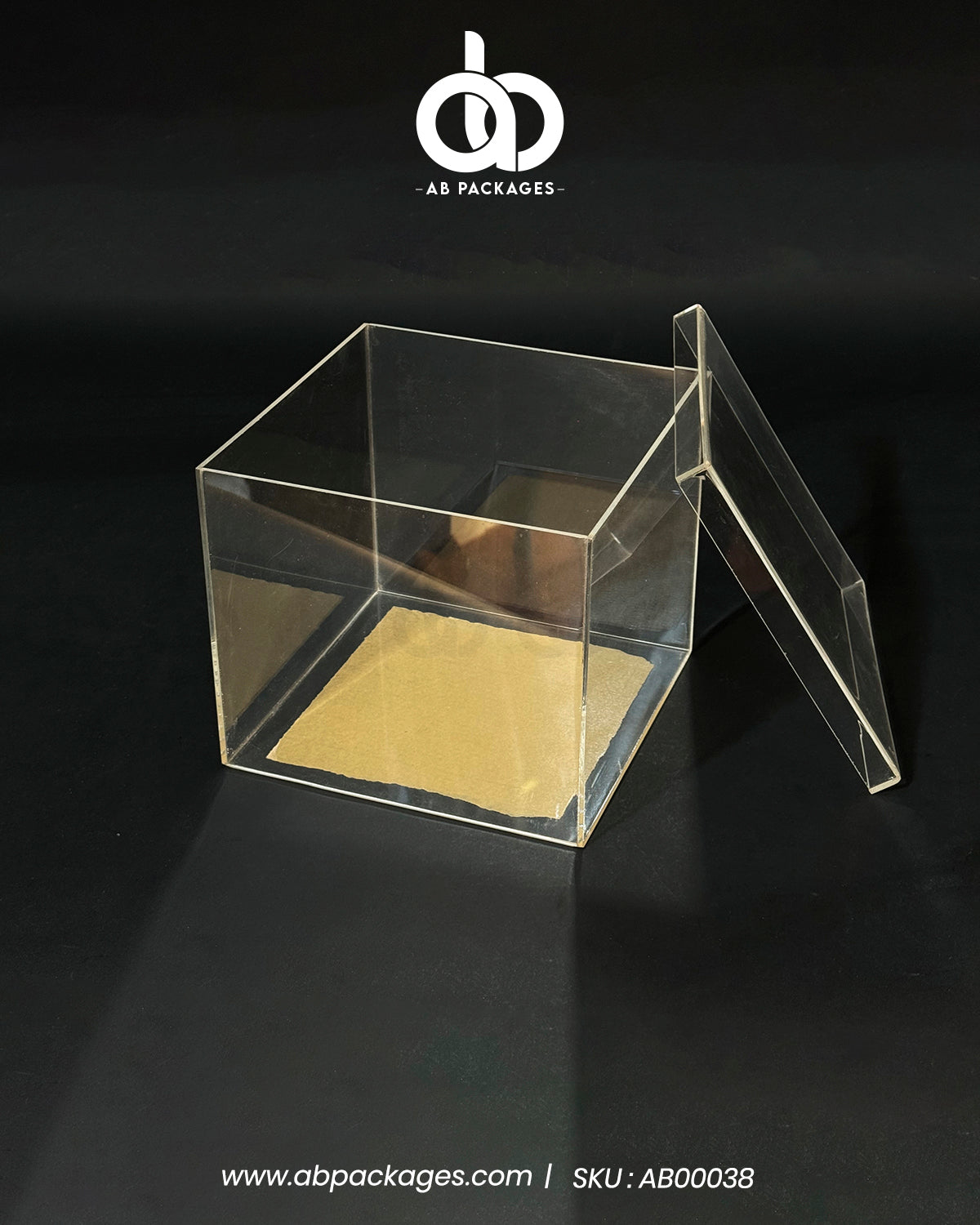 Premium Clear Acrylic Top & Bottom Box