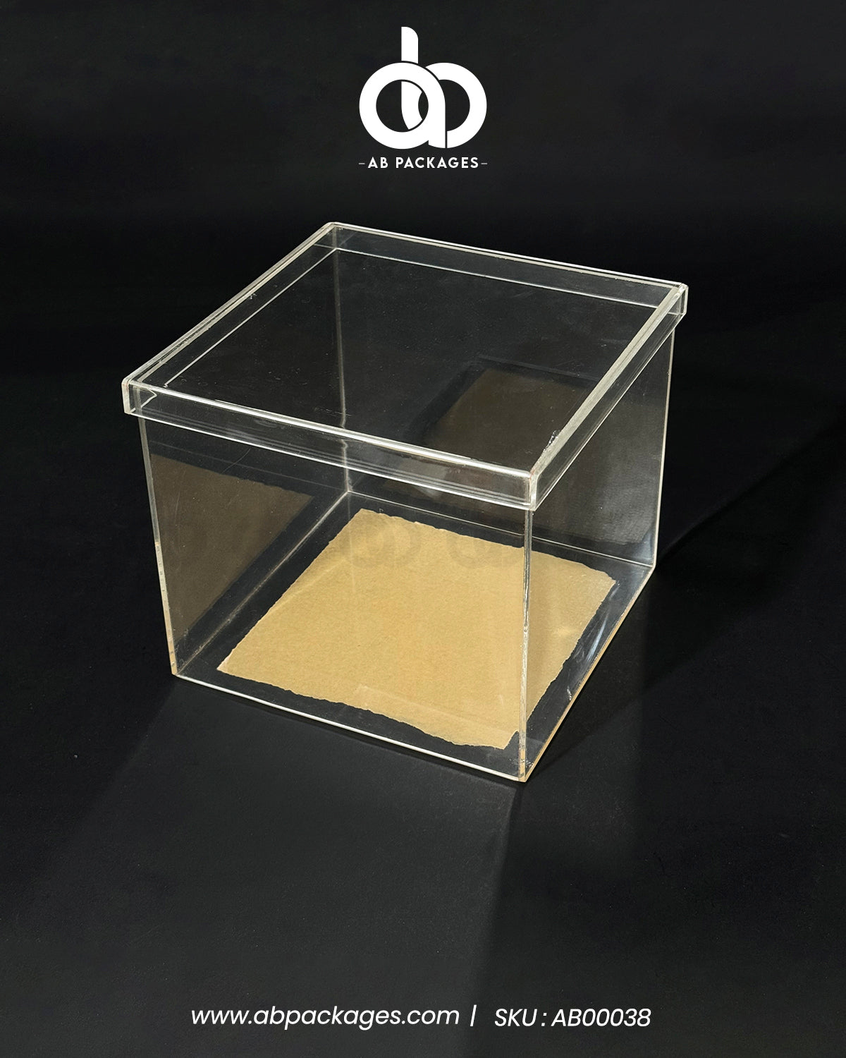 Premium Clear Acrylic Top & Bottom Box
