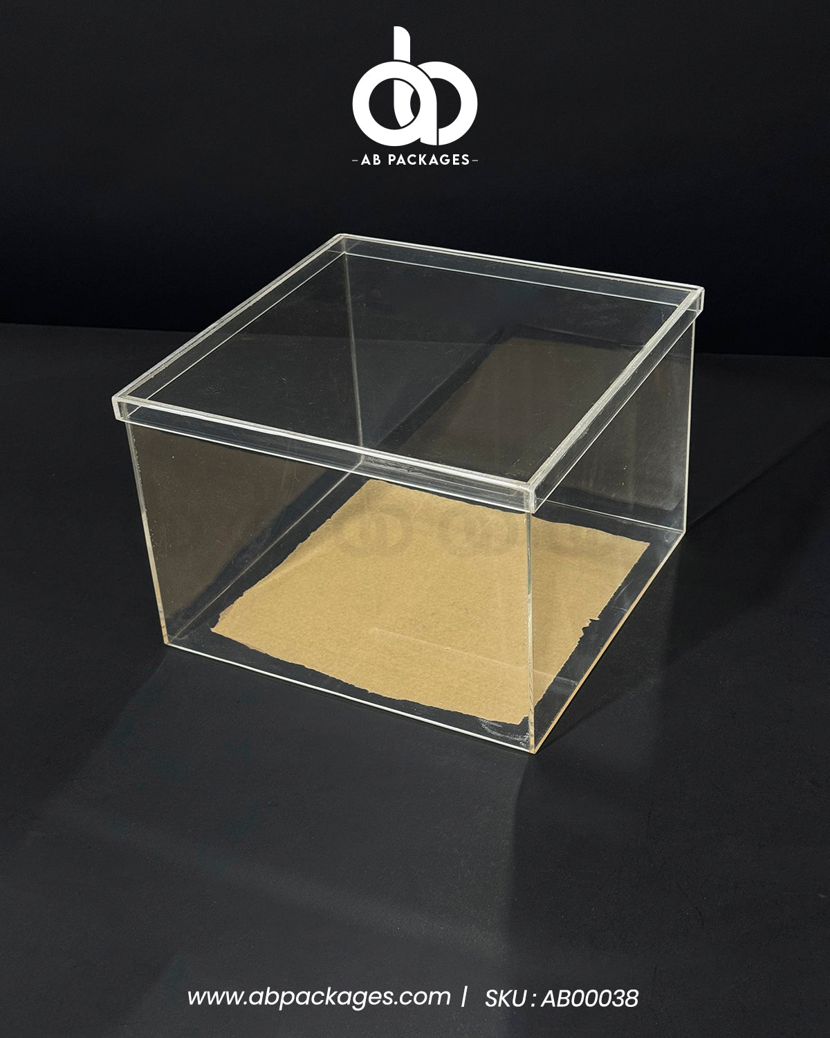 Premium Clear Acrylic Top & Bottom Box