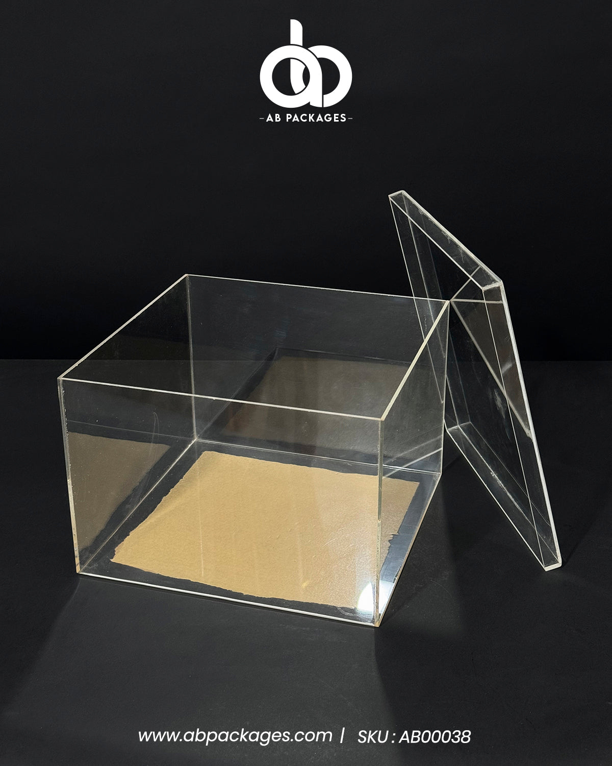 Premium Clear Acrylic Top & Bottom Box