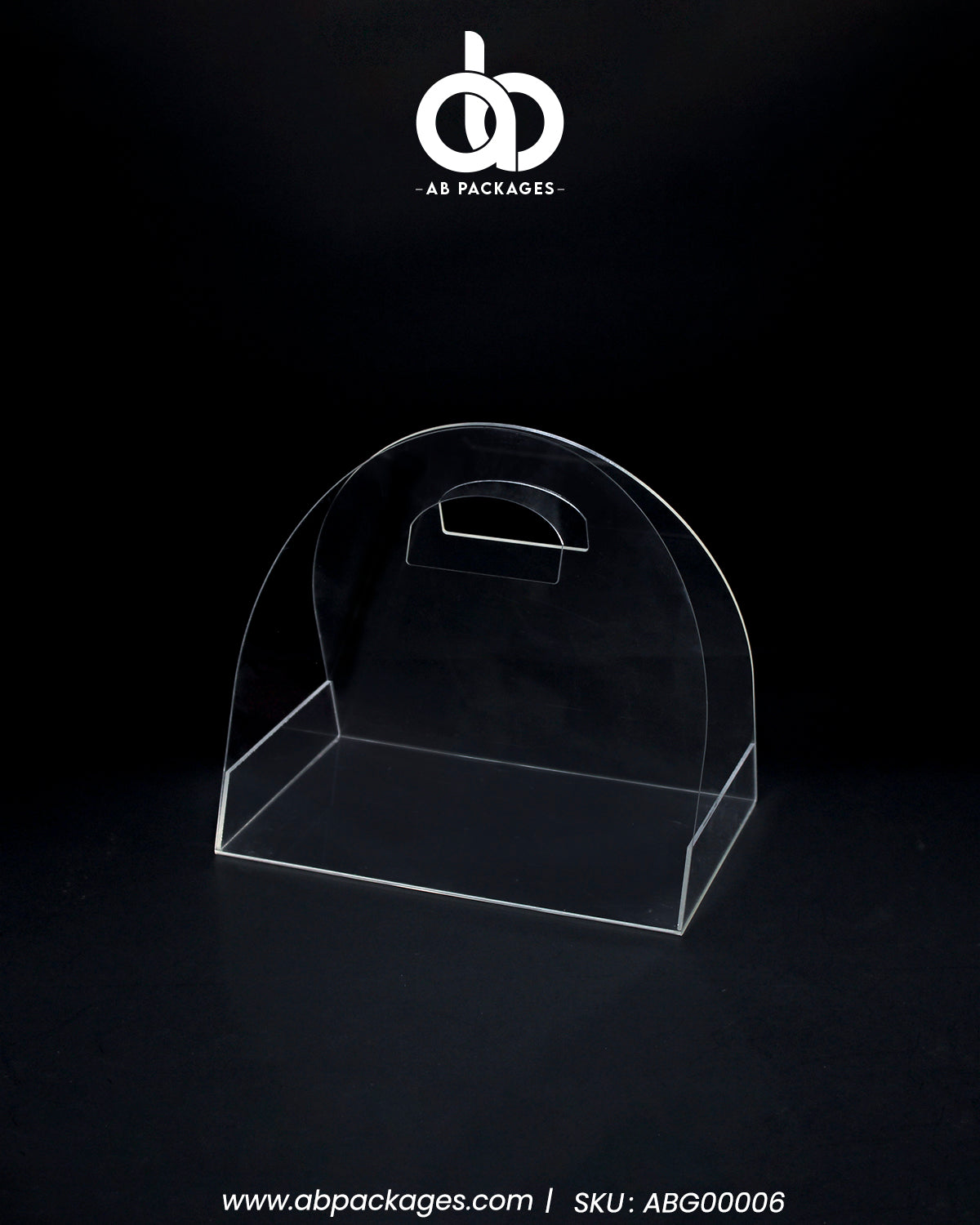 Clear Carry Acrylic Bag