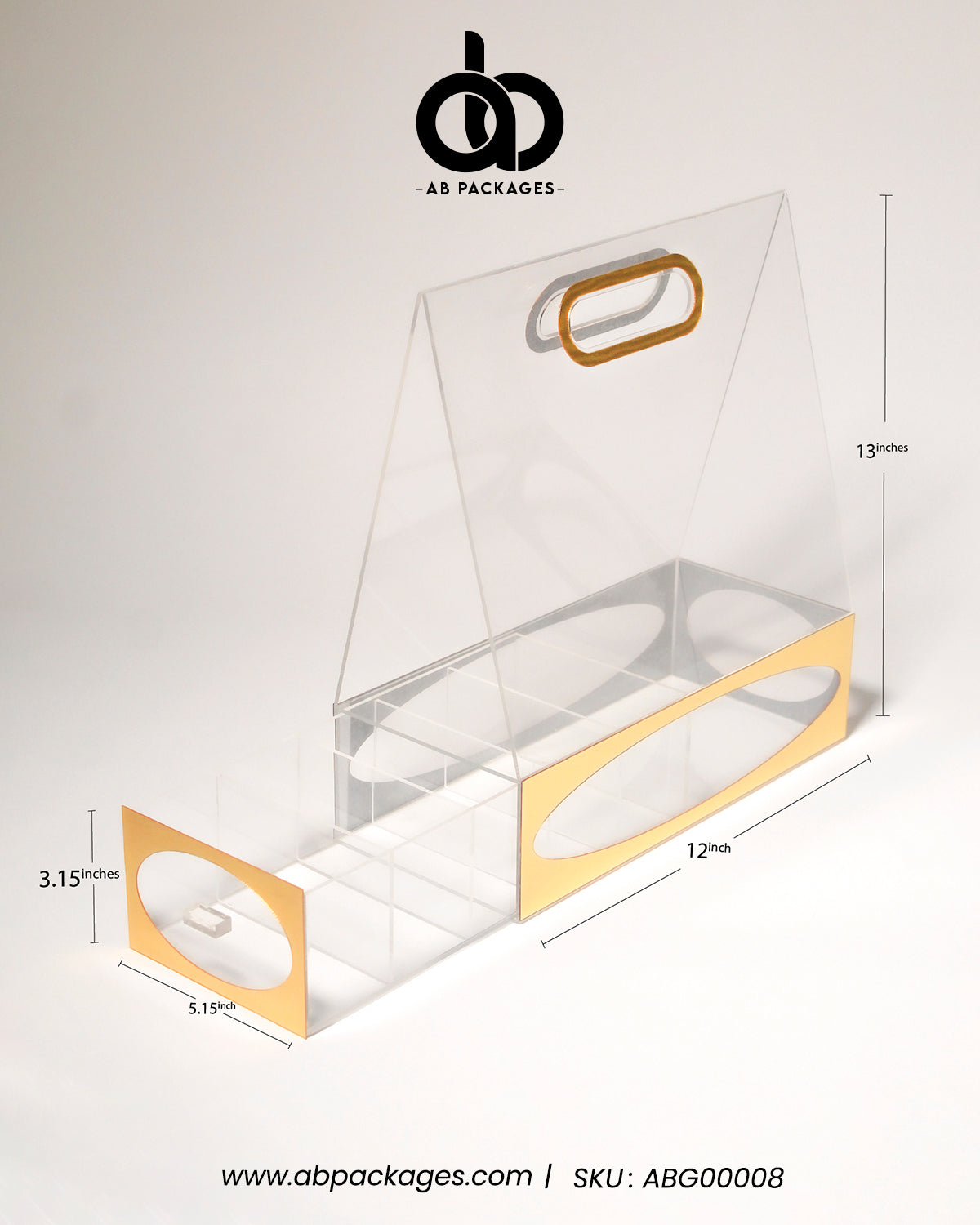 Inside Container Acrylic Bag