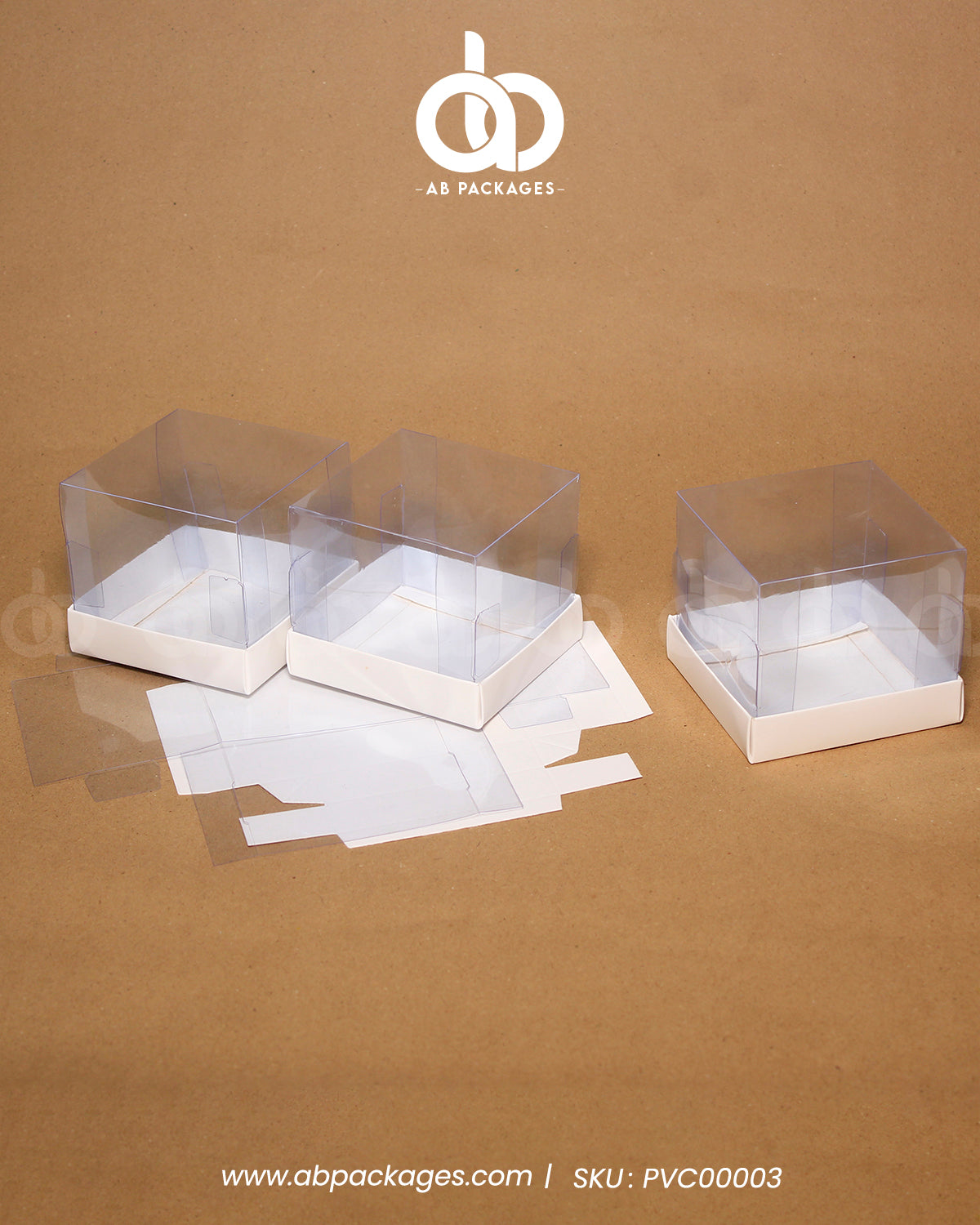 Elegant Square Shape Cake Box