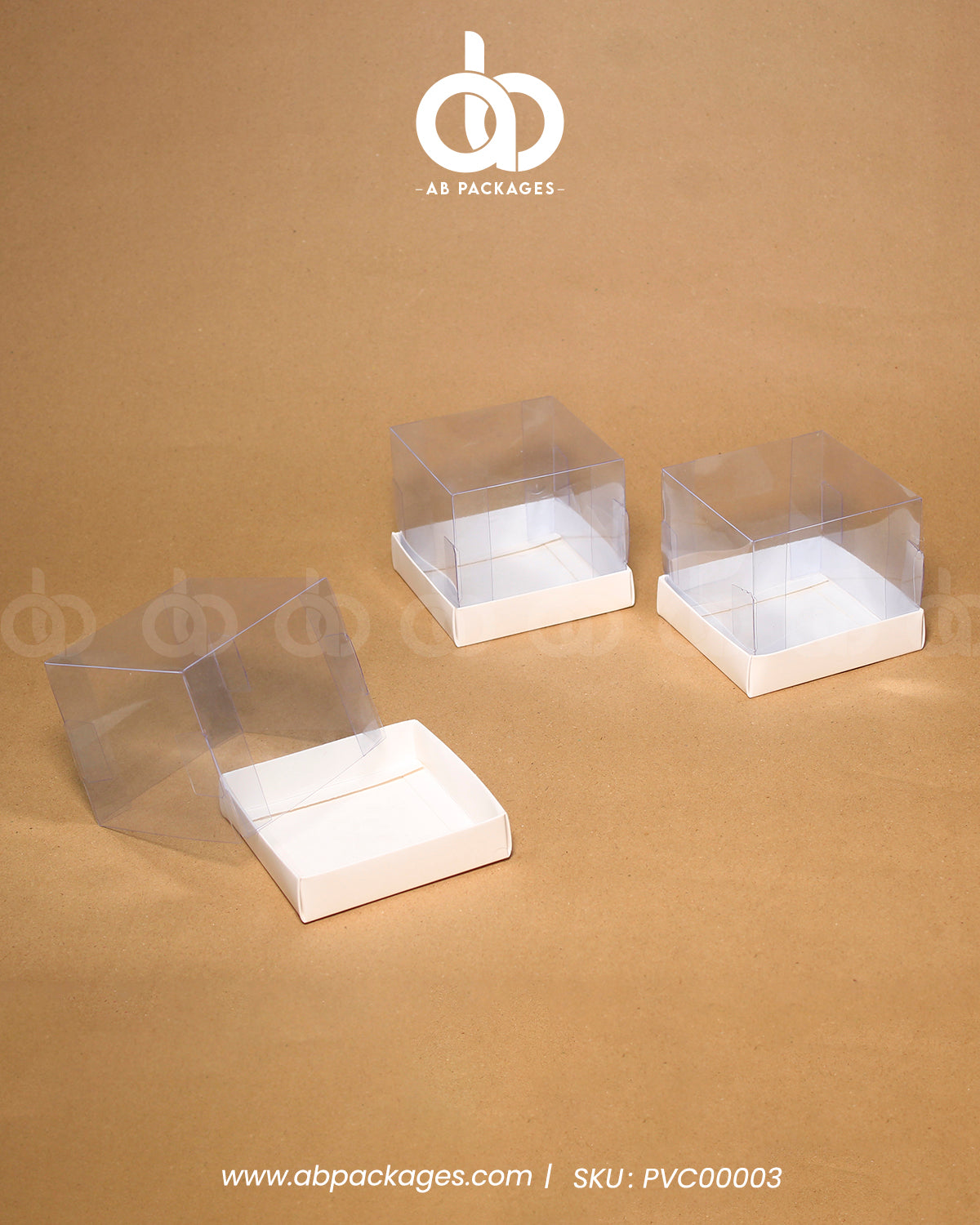 Elegant Square Shape Cake Box