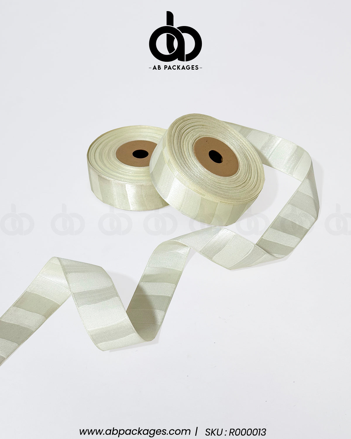 Striped Wired Ribbon