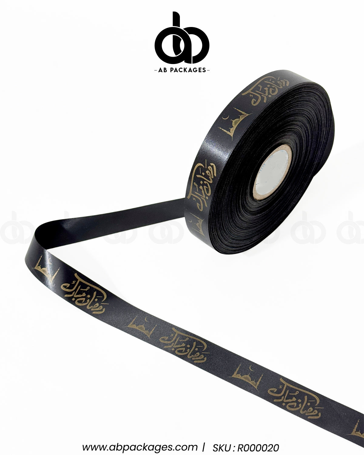 Ramadan Mubarak Ribbon – AB PACKAGES