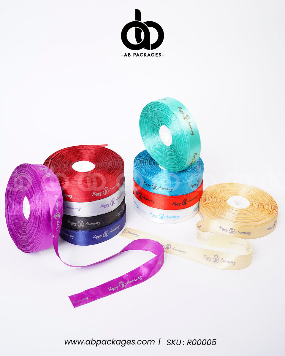 Anniversary Celebration Ribbon – AB PACKAGES