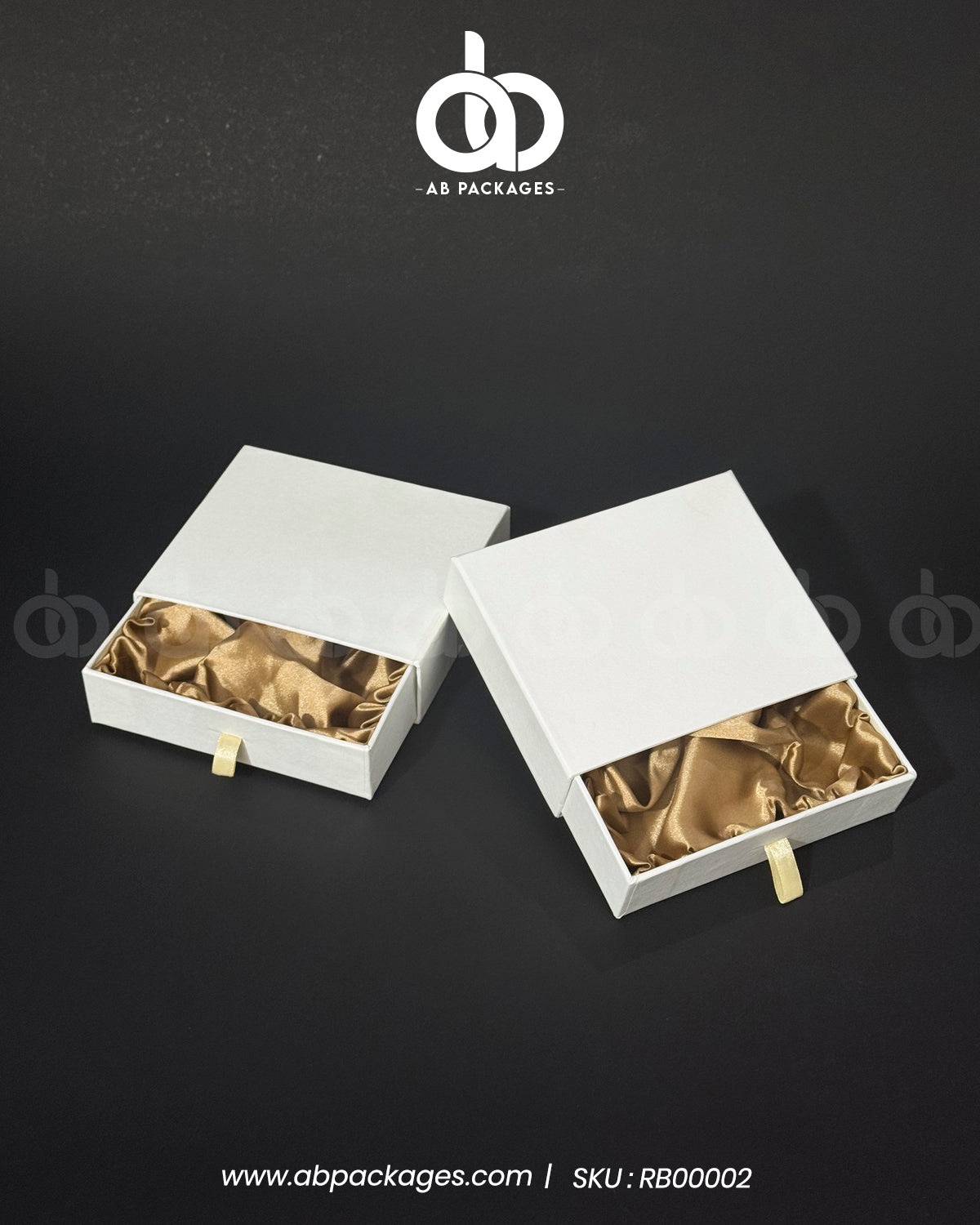 White Rigid Perfume Box