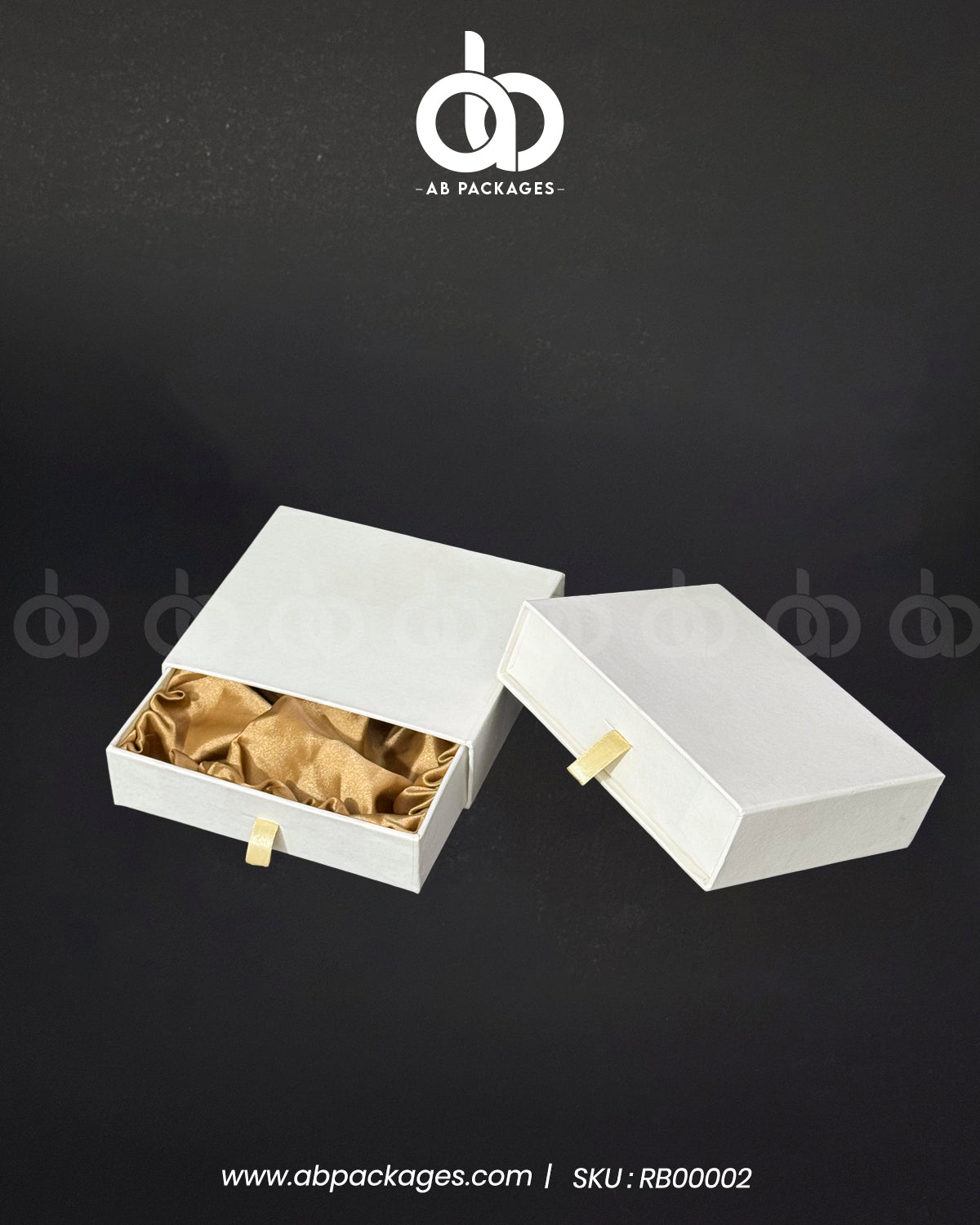 White Rigid Perfume Box