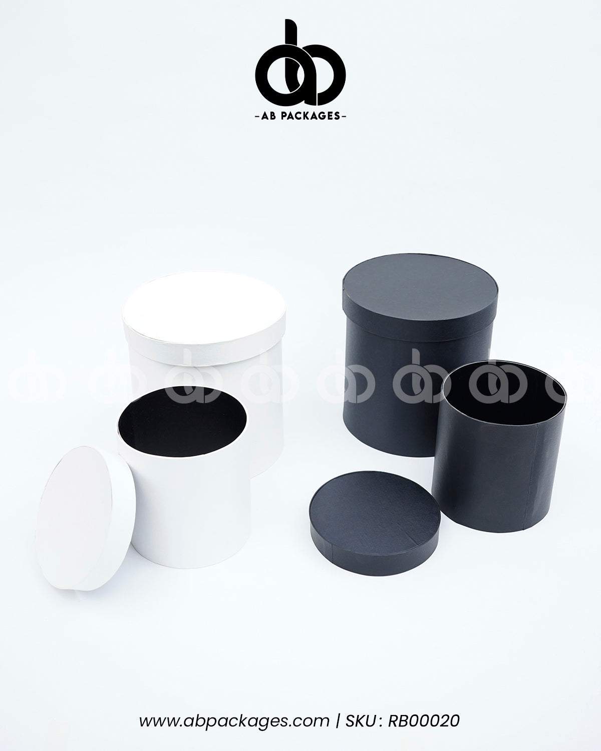 TrioTone Round Rigid Box