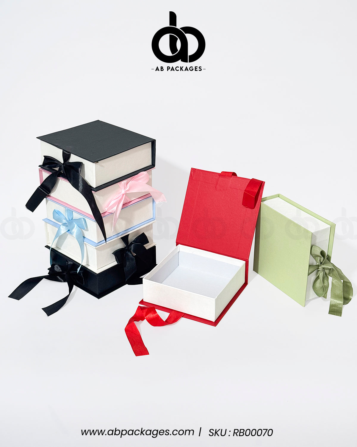 Signature Book Style Rigid Gift Box