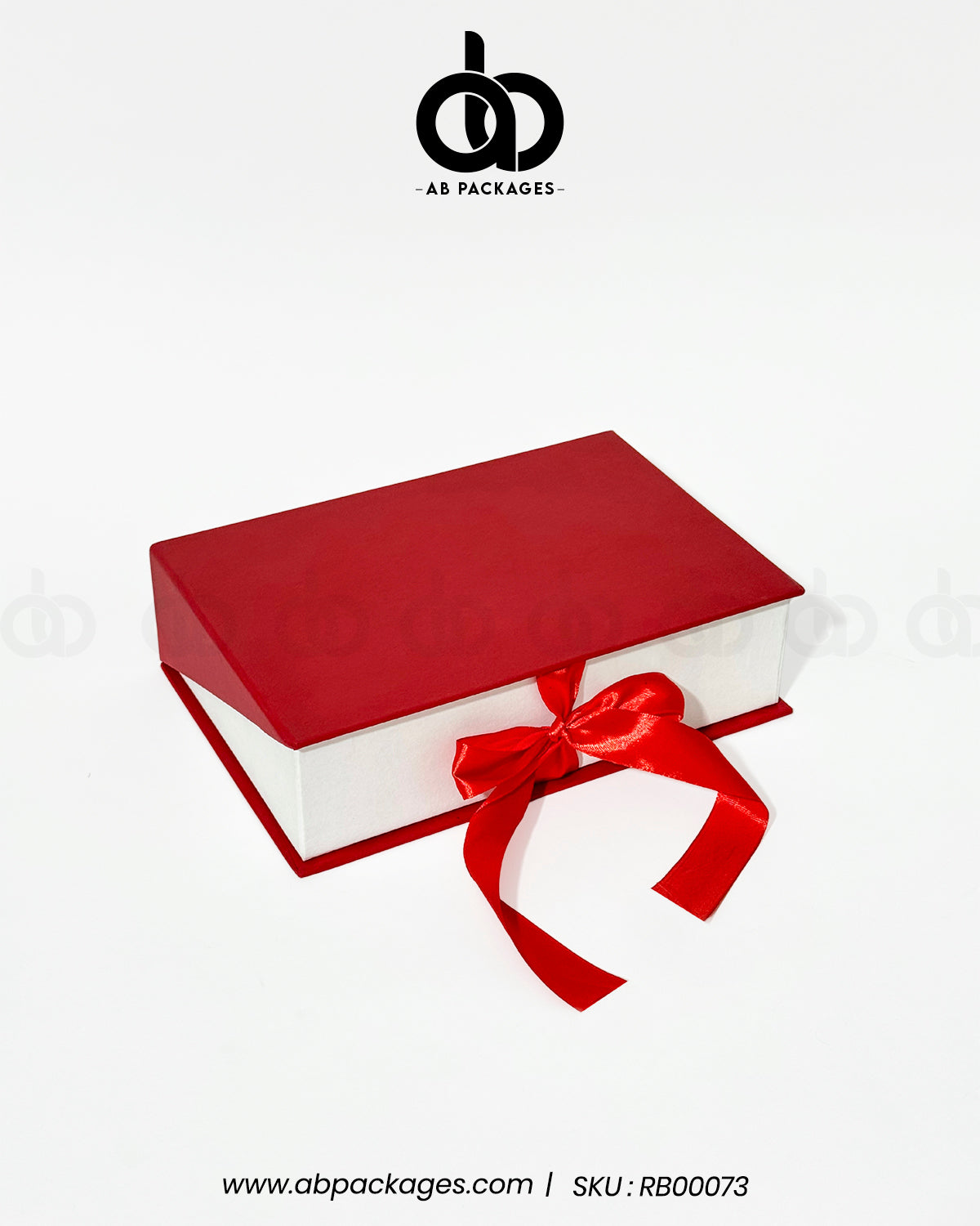 Premium Book Style Rigid Gift Box with Silk Lining & Ribbon
