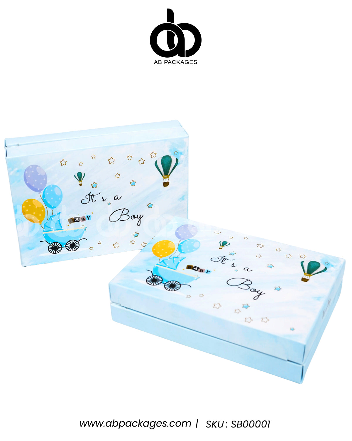 Bundle Joy Birth Announcement 6 Portion Box