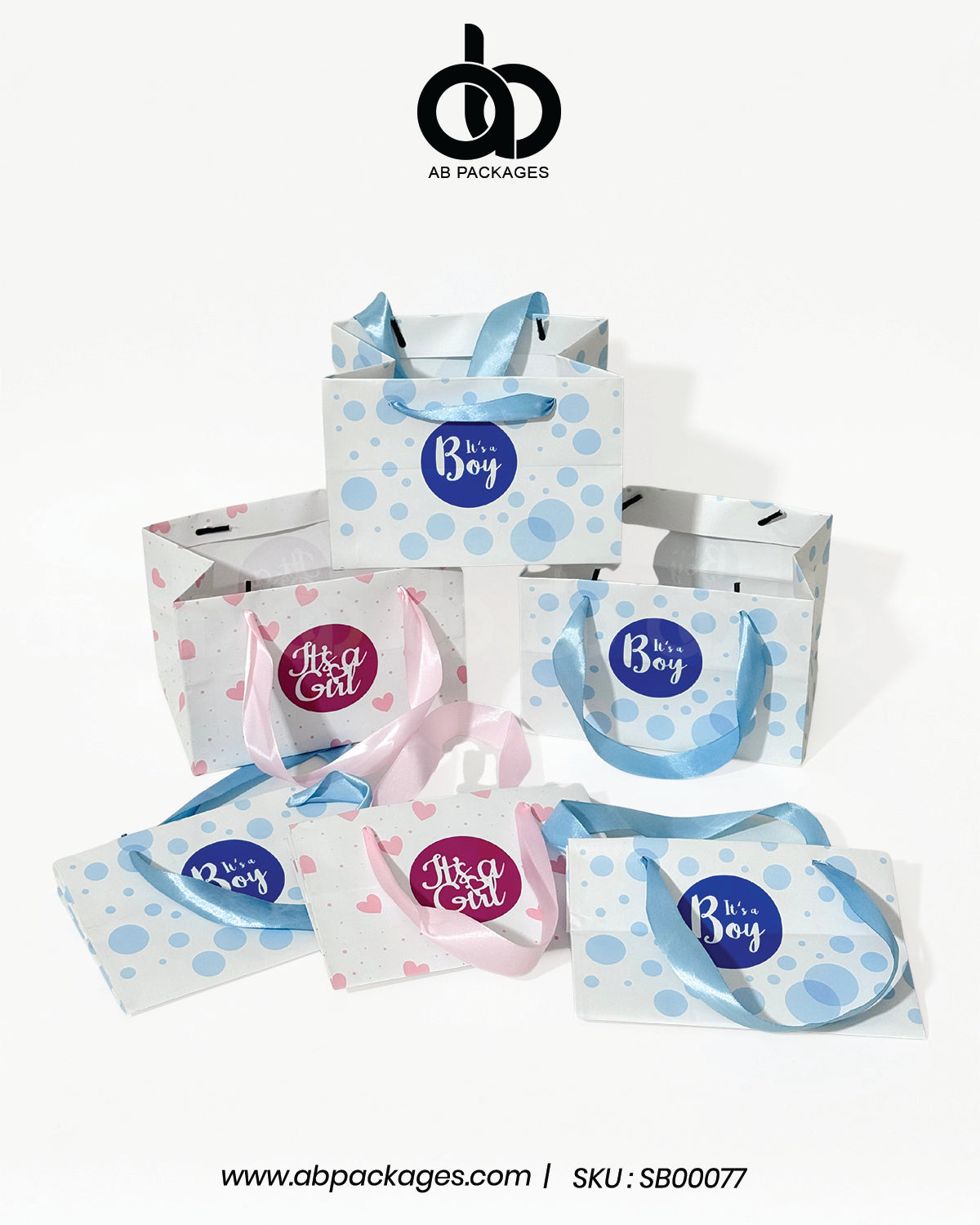 Tranquil Birth Announcement 4 Portion or 6 portion Carry Bag (Bag Only)