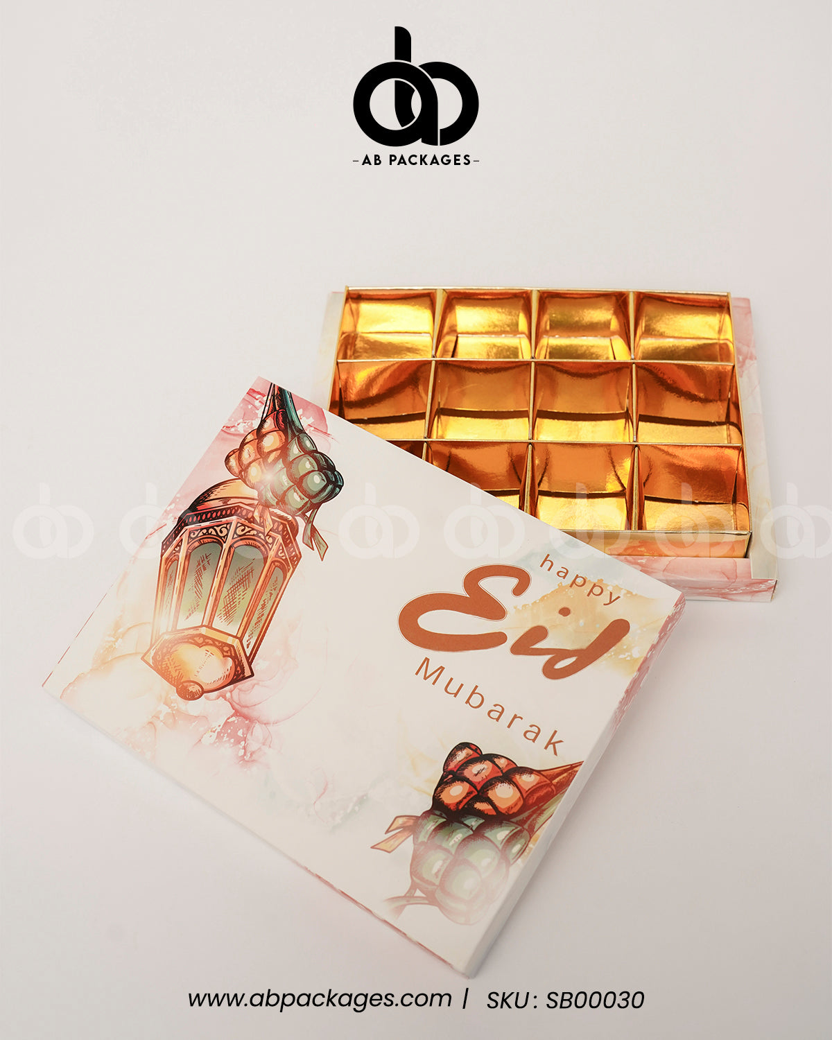 Chocolate Delight Lantern Design Greetings Portion Box