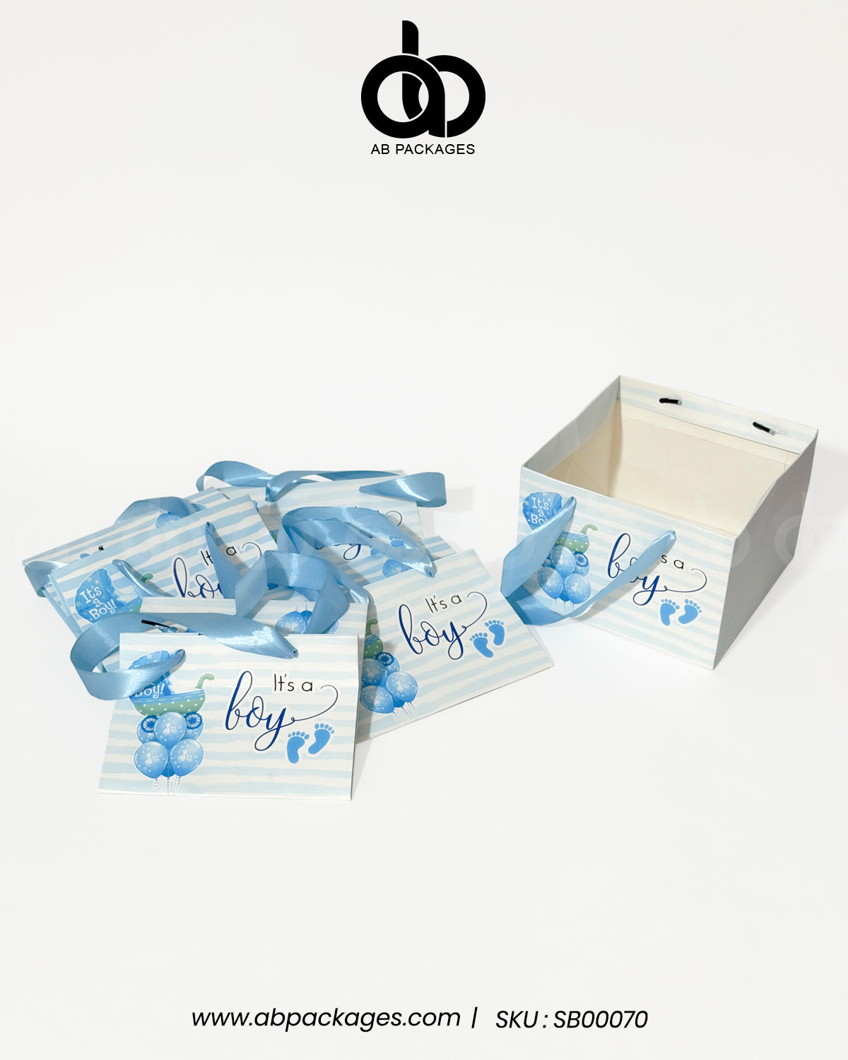 Tranquil Birth Announcement 9-Portion Carry Bag (Cardboard – Bag Only)