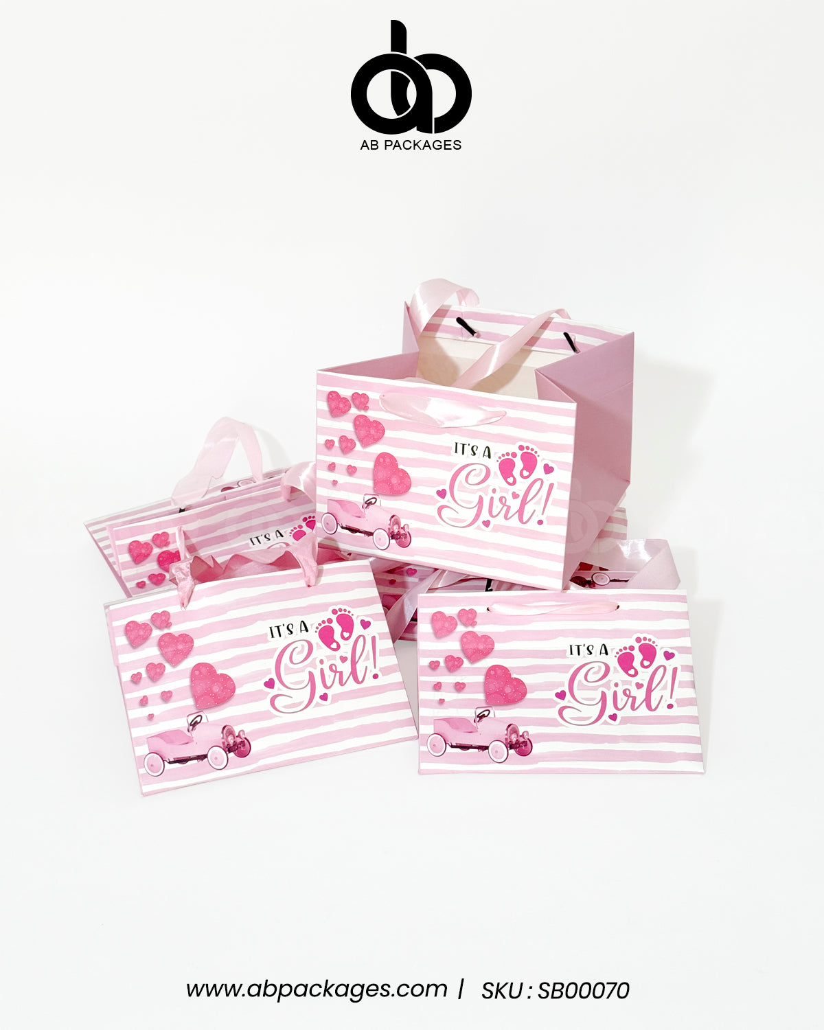Tranquil Birth Announcement 9-Portion Carry Bag (Cardboard – Bag Only)