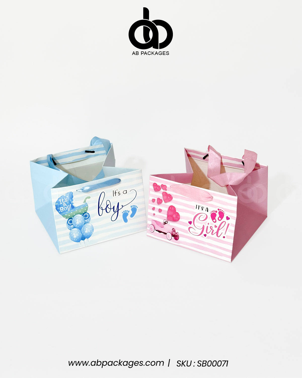 Tranquil Birth Announcement 9-Portion Carry Bag (Cardboard – Bag Only)