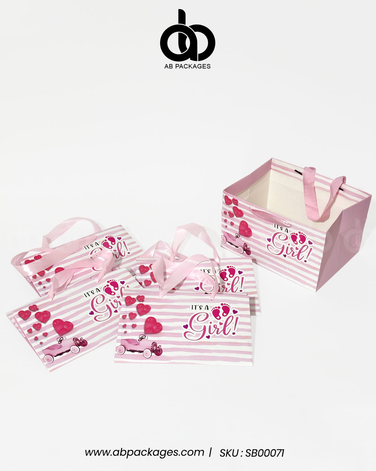 Tranquil Birth Announcement 12-Portion Carry Bag (Cardboard – Bag Only)