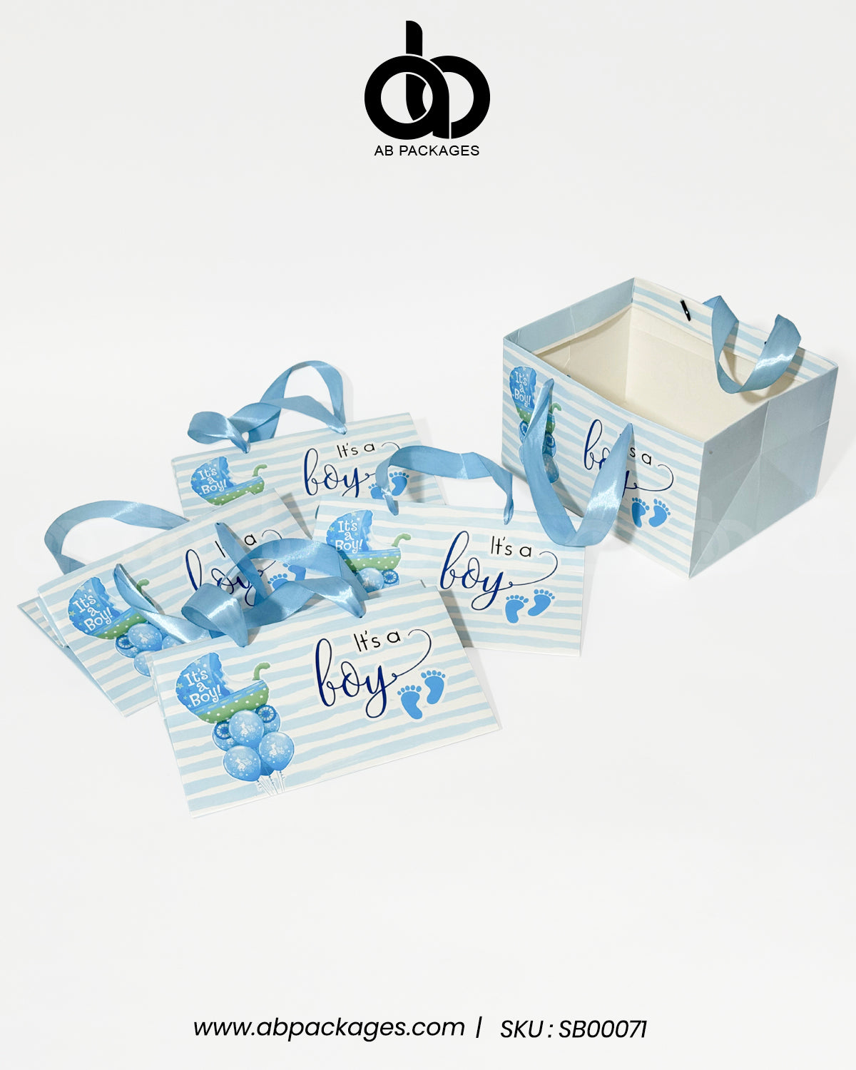 Tranquil Birth Announcement 12-Portion Carry Bag (Cardboard – Bag Only)