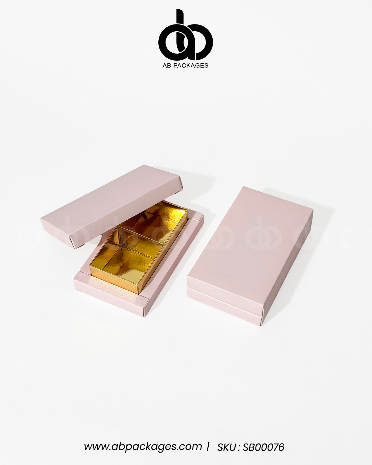 Elegant 2-Portion Sweet & Chocolate Box