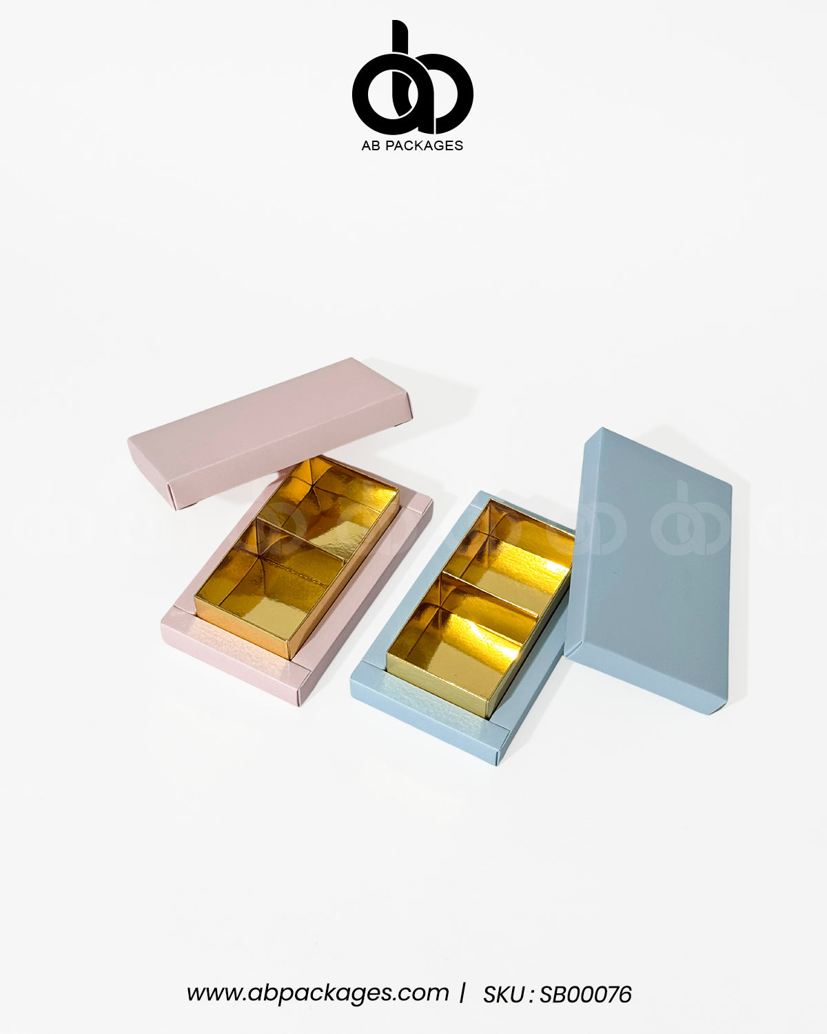 Elegant 2-Portion Sweet & Chocolate Box