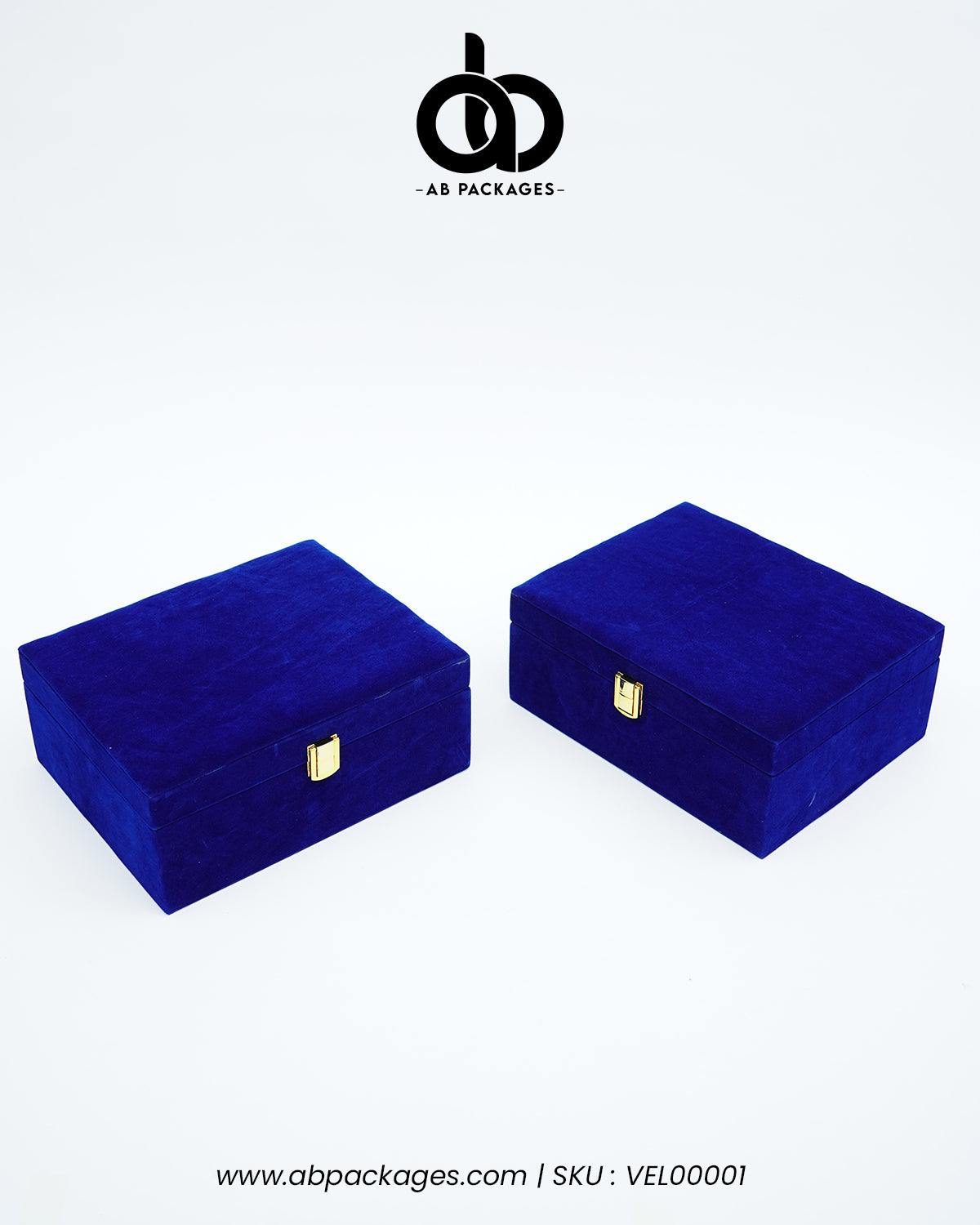 Forest Elegance: Premium Velvet Wood Box