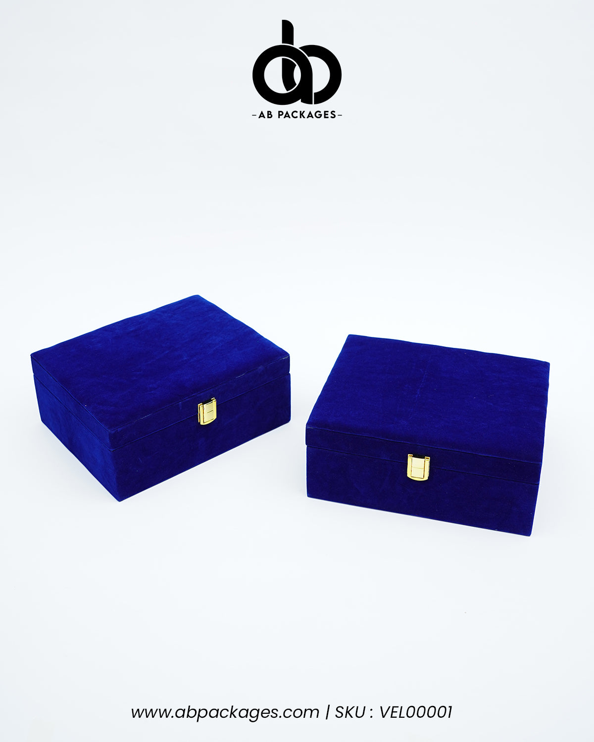 Forest Elegance: Premium Velvet Wood Box