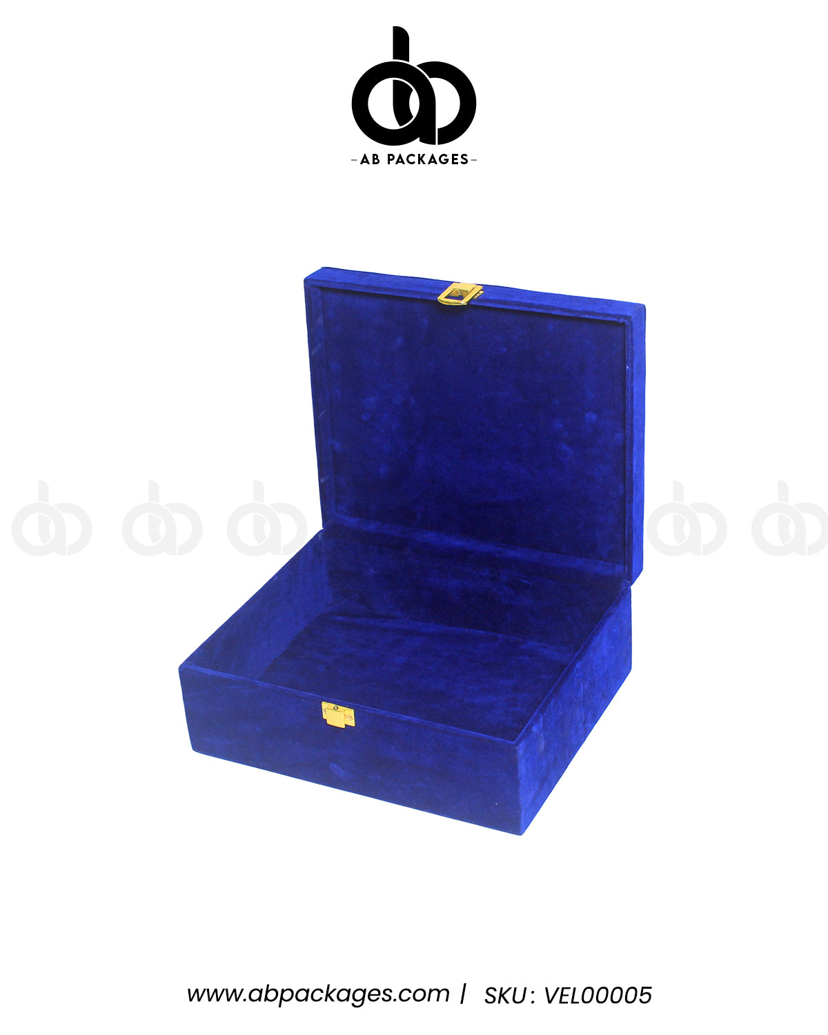 Forest Elegance: Premium Velvet Wood Hajj Exclusive Box