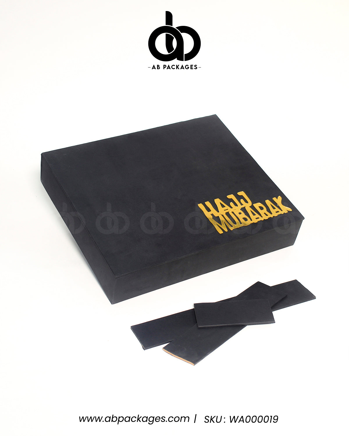 Wooden Shirt Black Hajj Exclusive Box