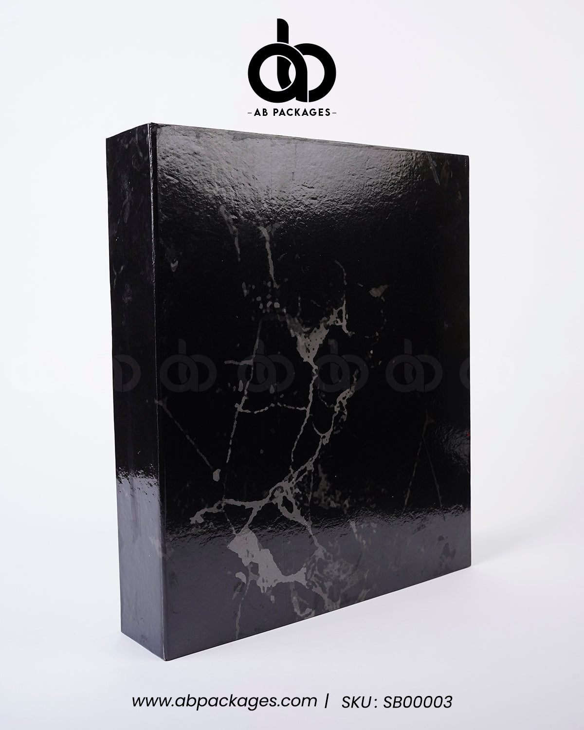 Wooden Shirt Marble Black Box